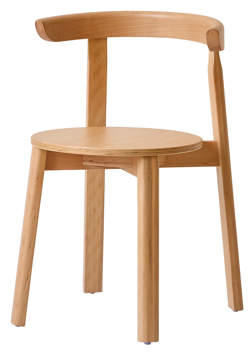 Lot de 2 chaises, bois massif, SYOTE, NORDLYS