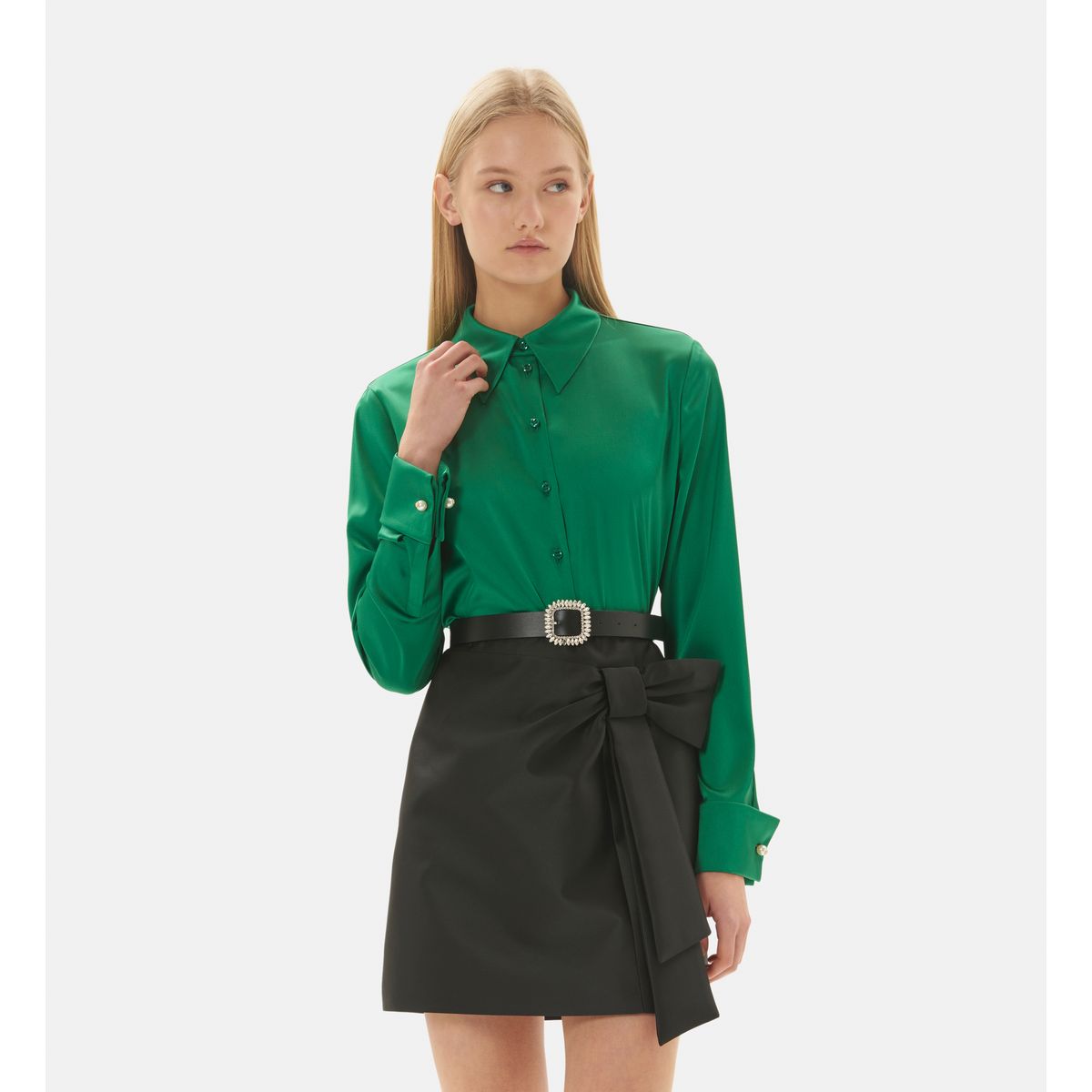 Chemise vert emeraude discount femme