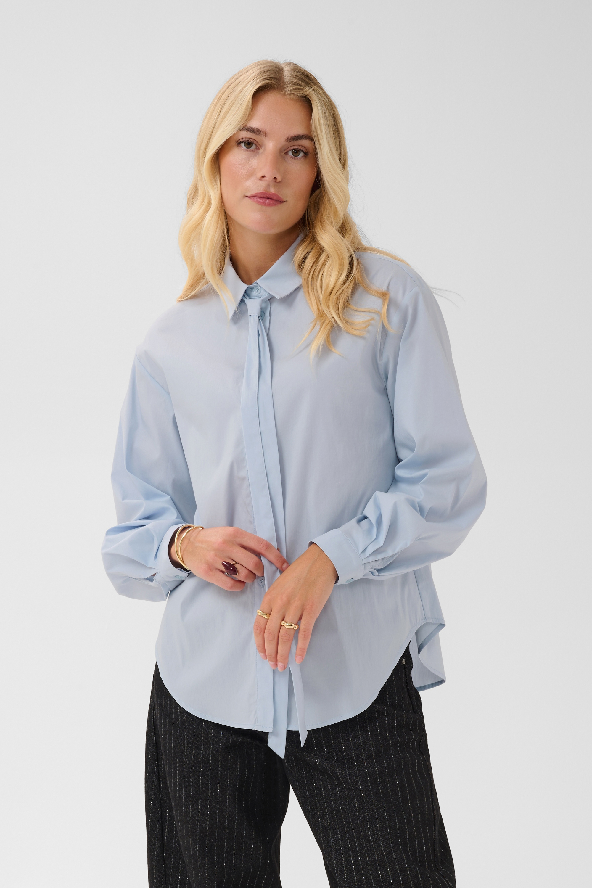 Chemise à manches longues, CREAM