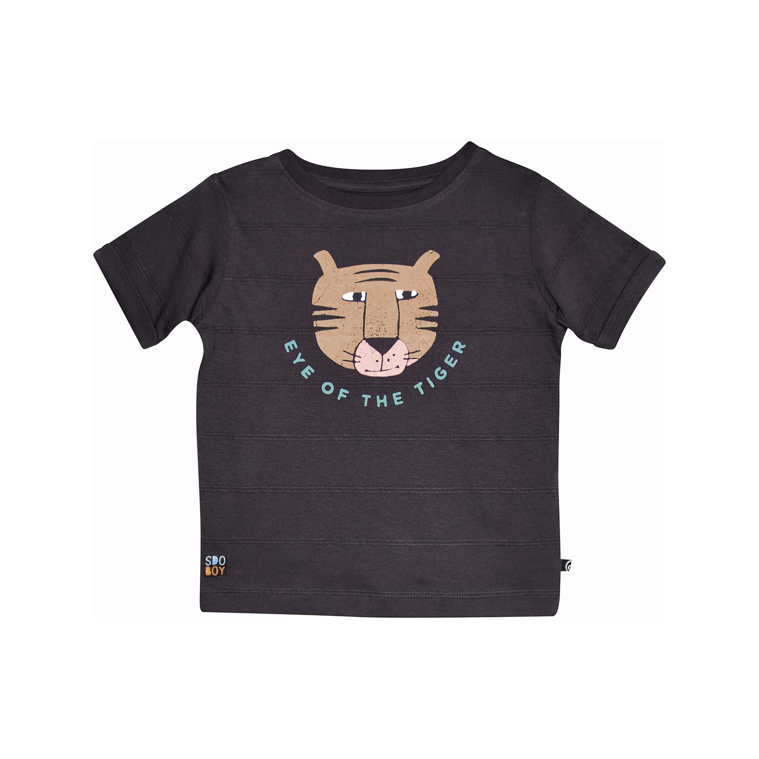 Tshirt maille fantaisie manches courtes ray, SUCRE D'ORGE