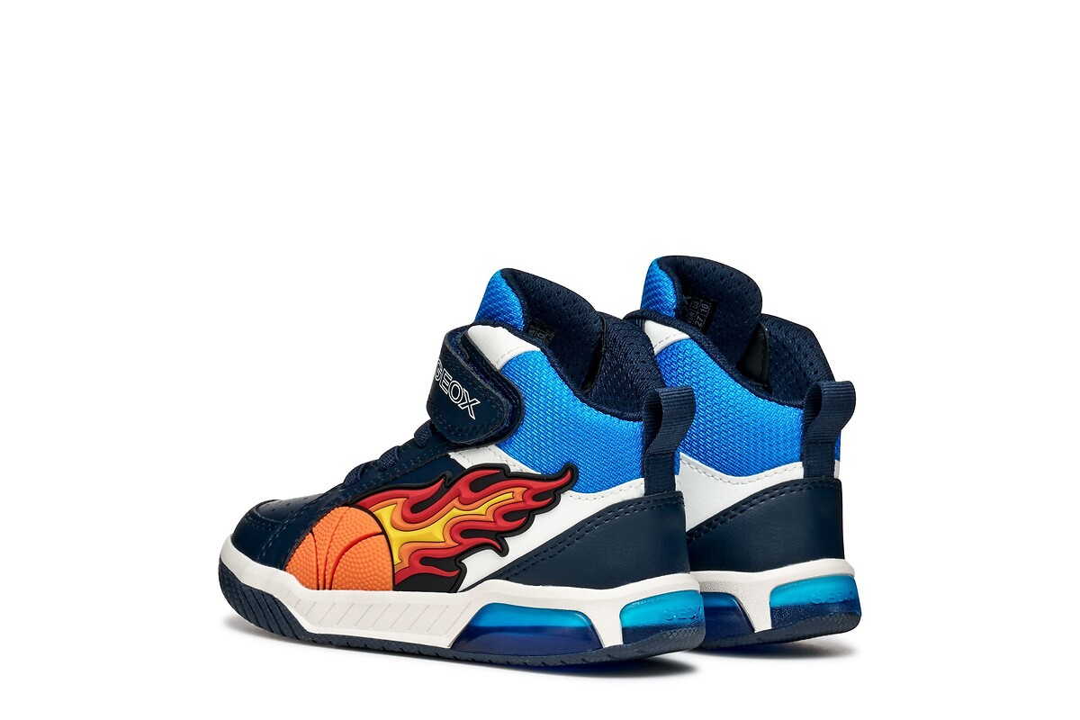 GEOX Zapatillas altas, transpirables, con LED, INEK — photo 6