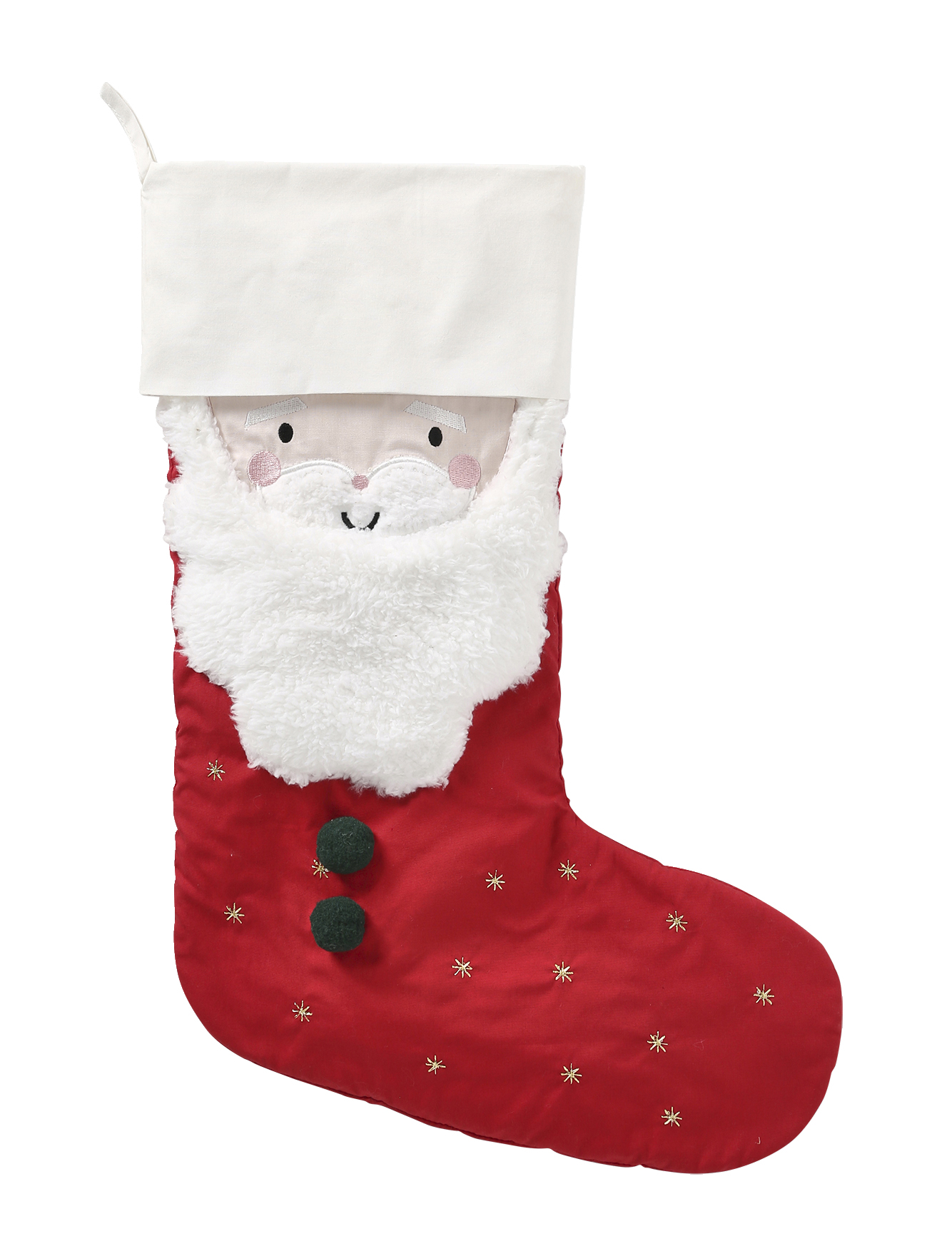 Chaussette de Noël Père Noël, VERTBAUDET