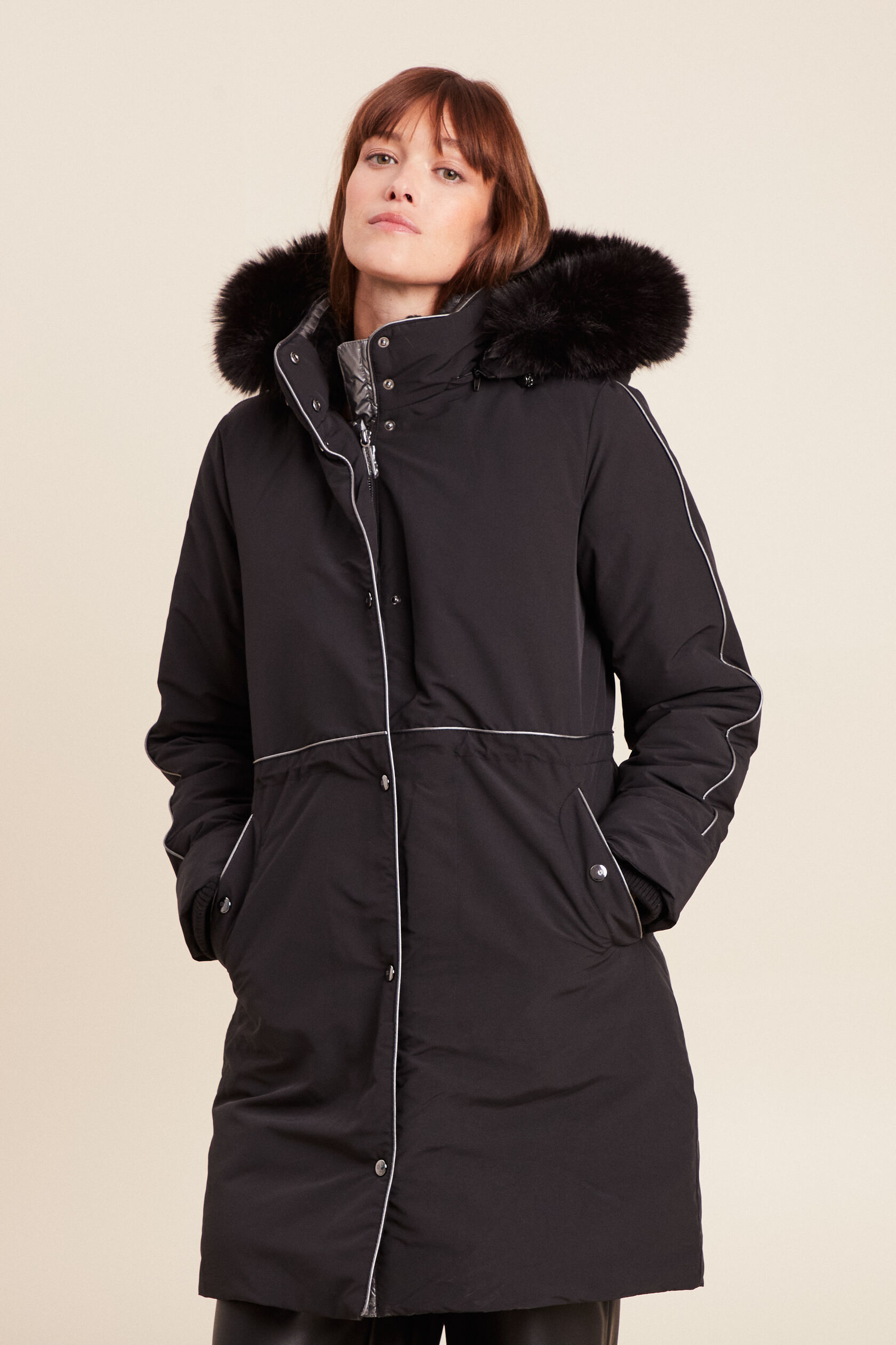 Parka à capuche manches longues, BREAL