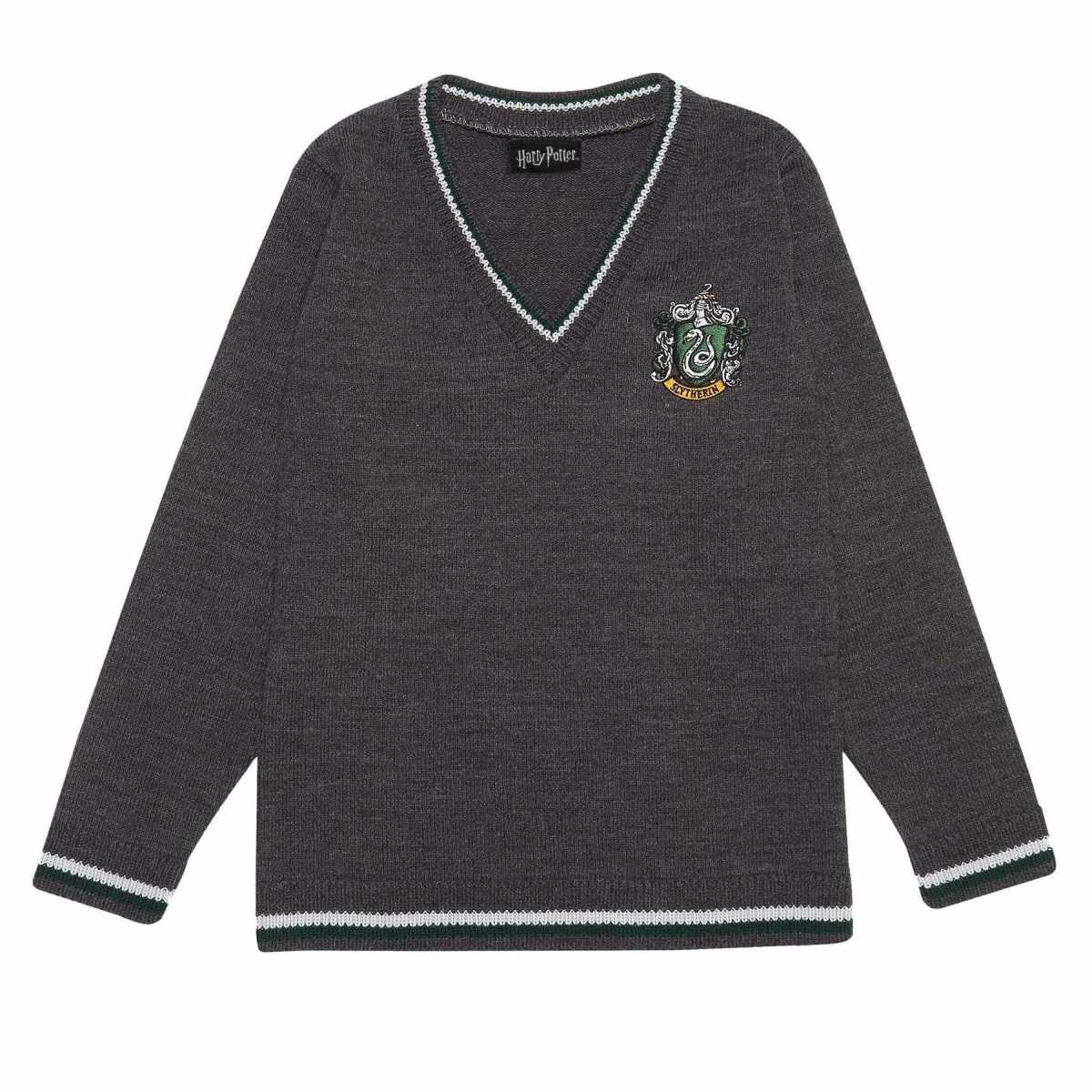 Pull gris / vert Harry Potter | La Redoute