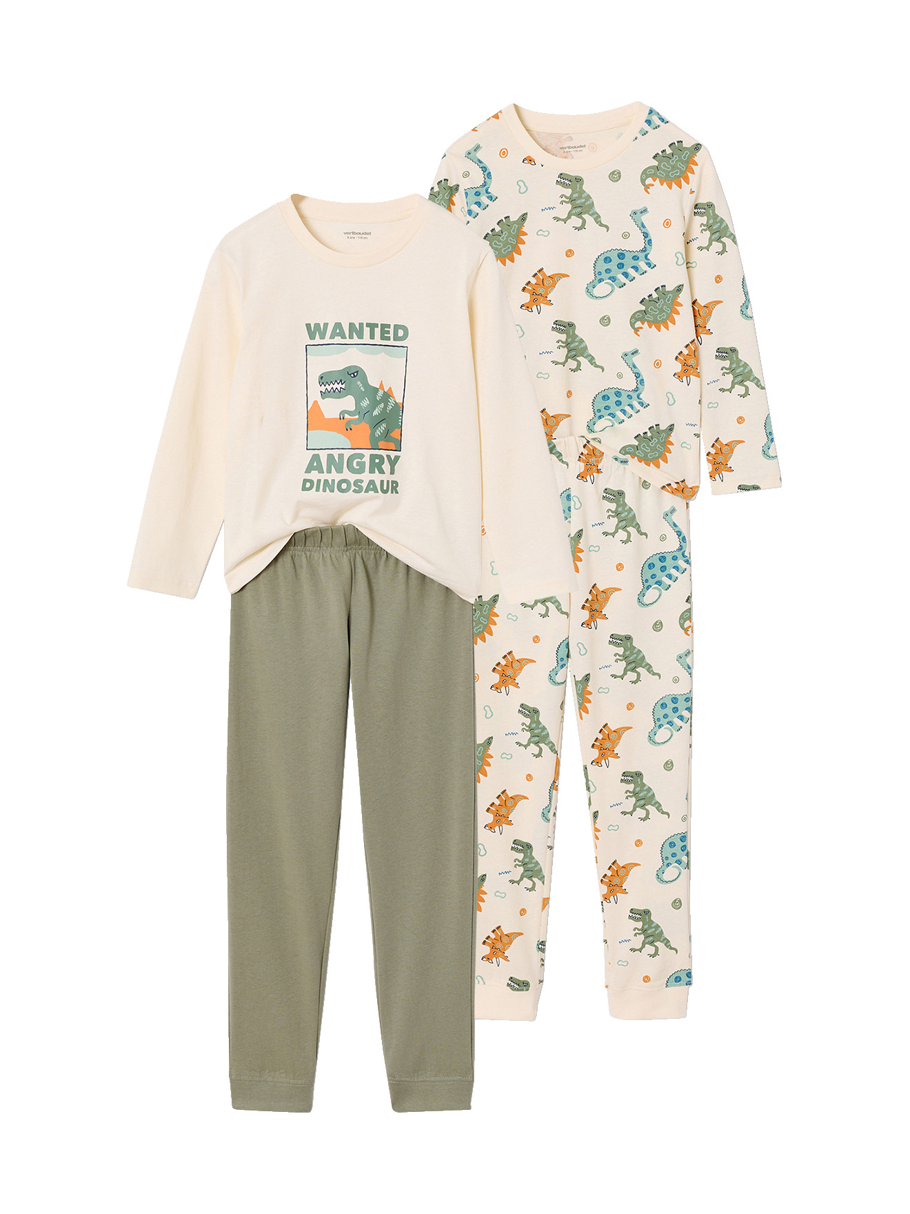 Lot de 2 pyjamas, VERTBAUDET