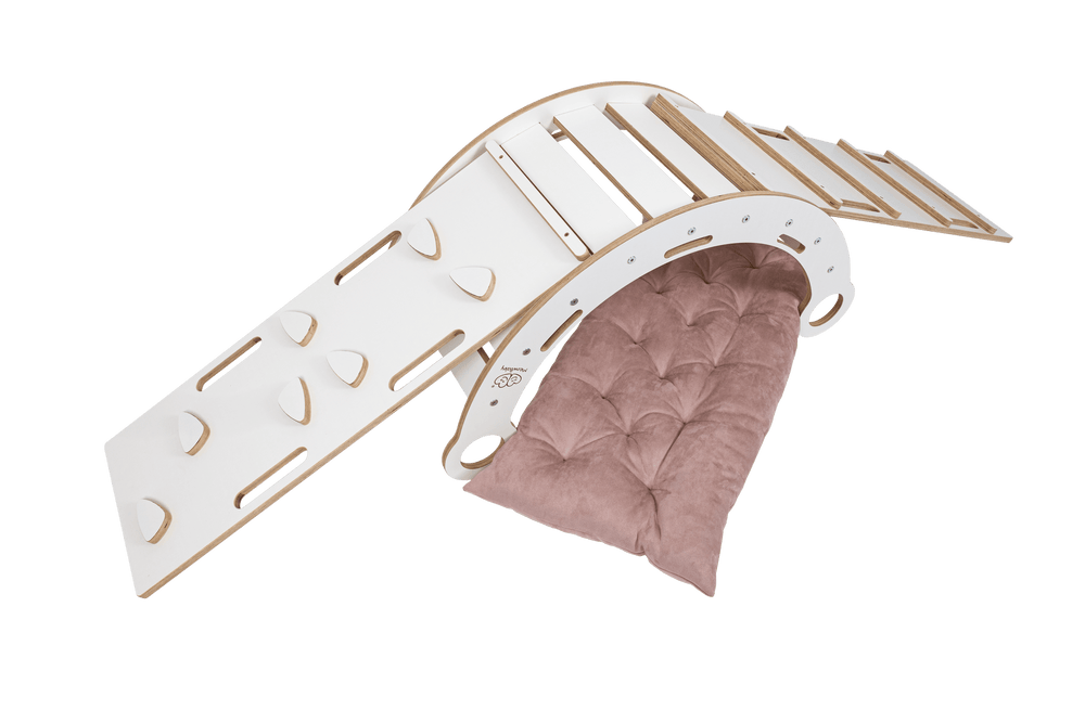 Arche Rocker avec toboggan et escalade, MEOW BABY