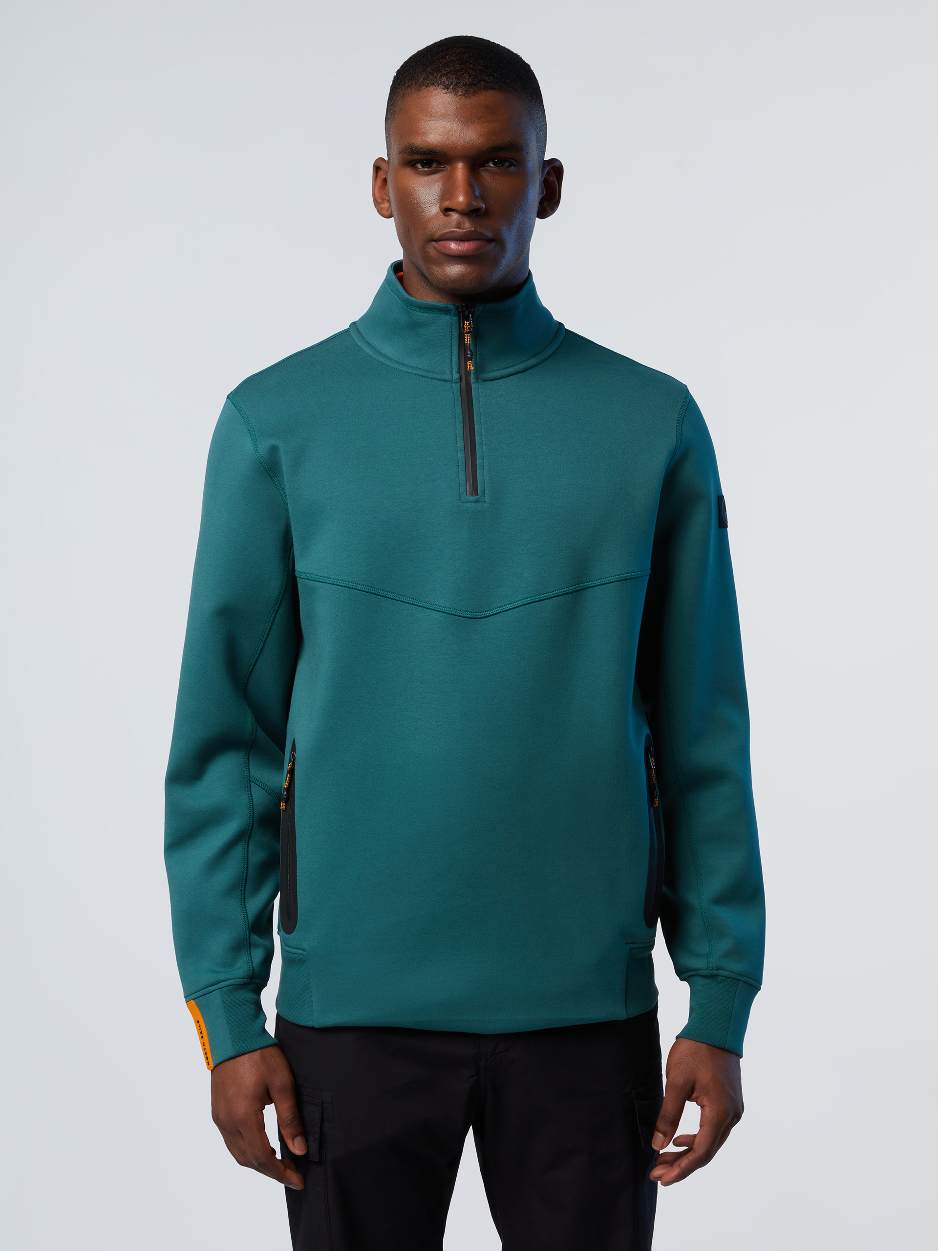 Sweat demi-zippé en interlock, NORTH SAILS