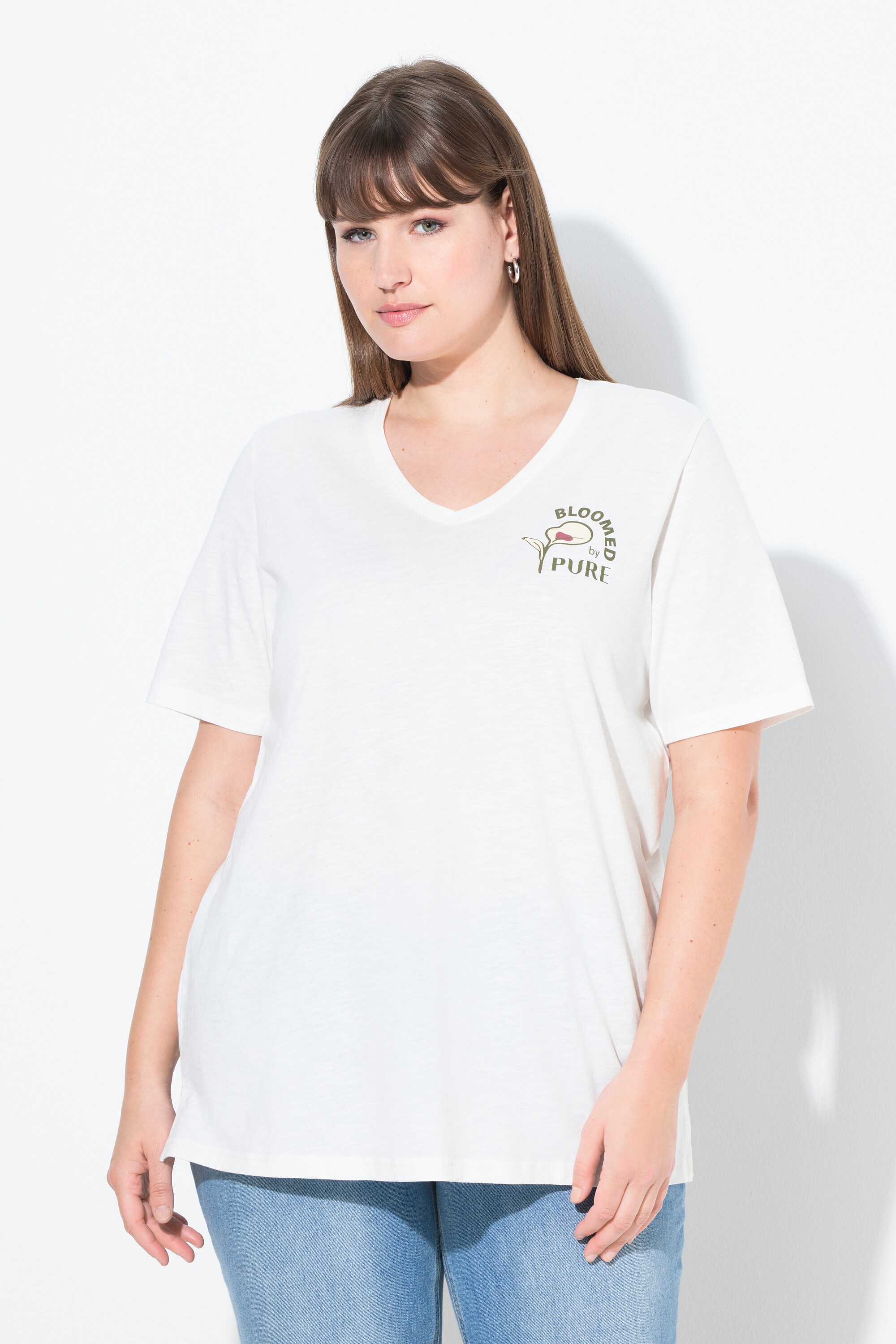 T-shirt en coton bio, ULLA POPKEN