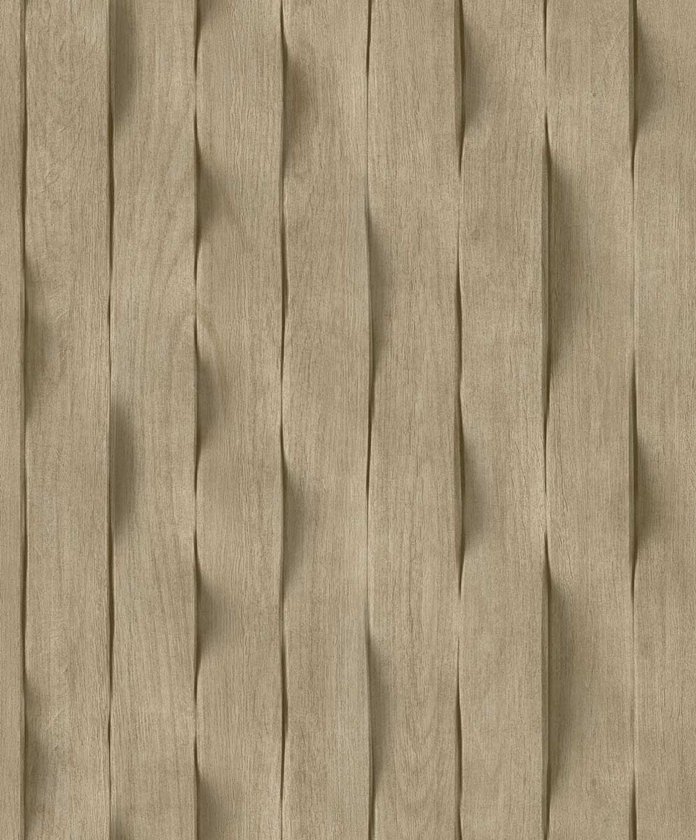Papier peint effet pierre calcaire blanc texturé, HEXOA