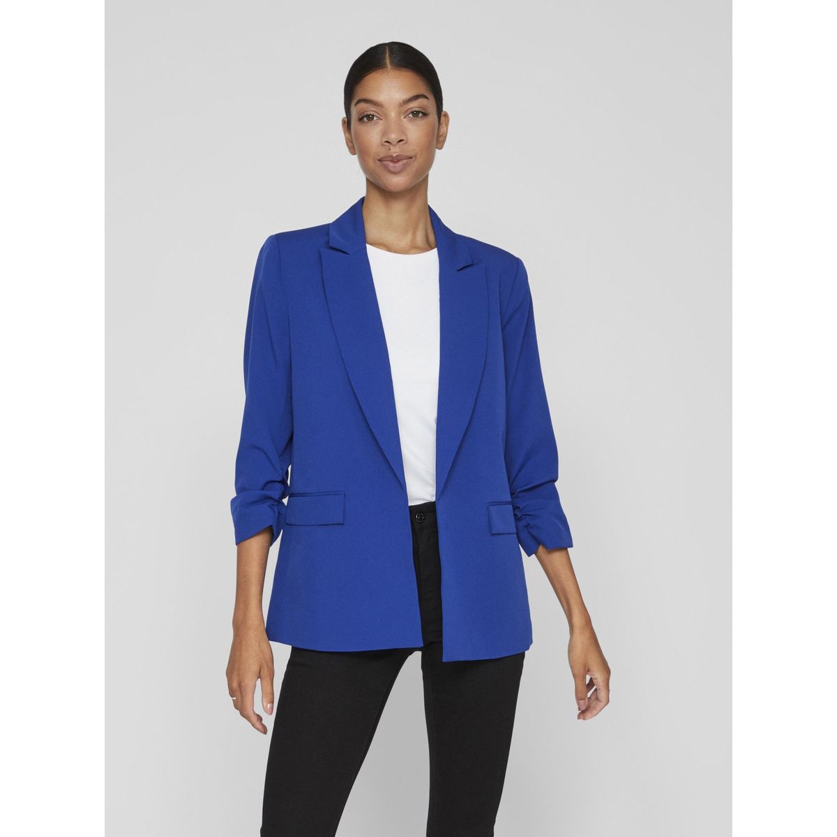 Veste tailleur femme bleu La Redoute