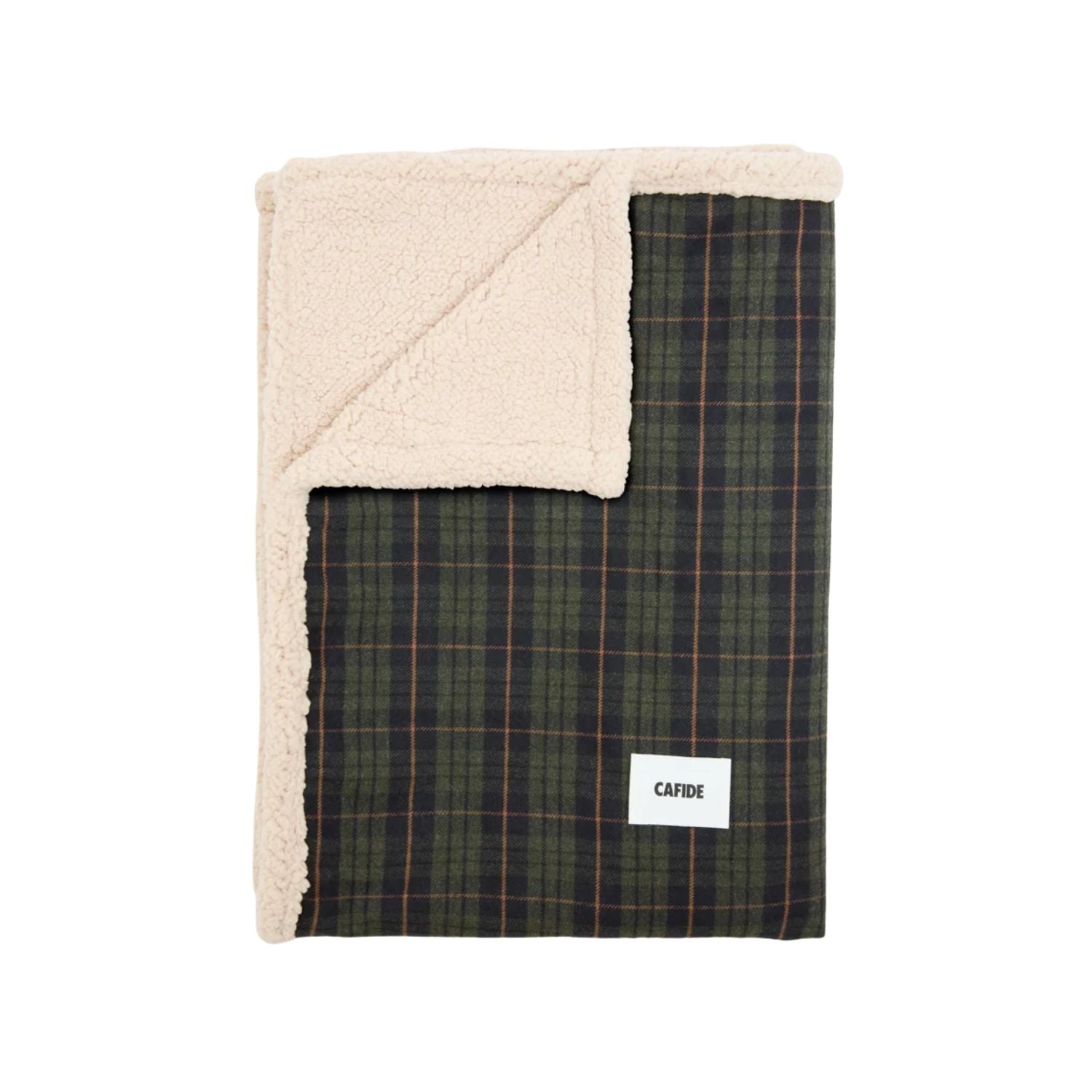 Couverture pour chien tartan verte, Toia, CAFIDE