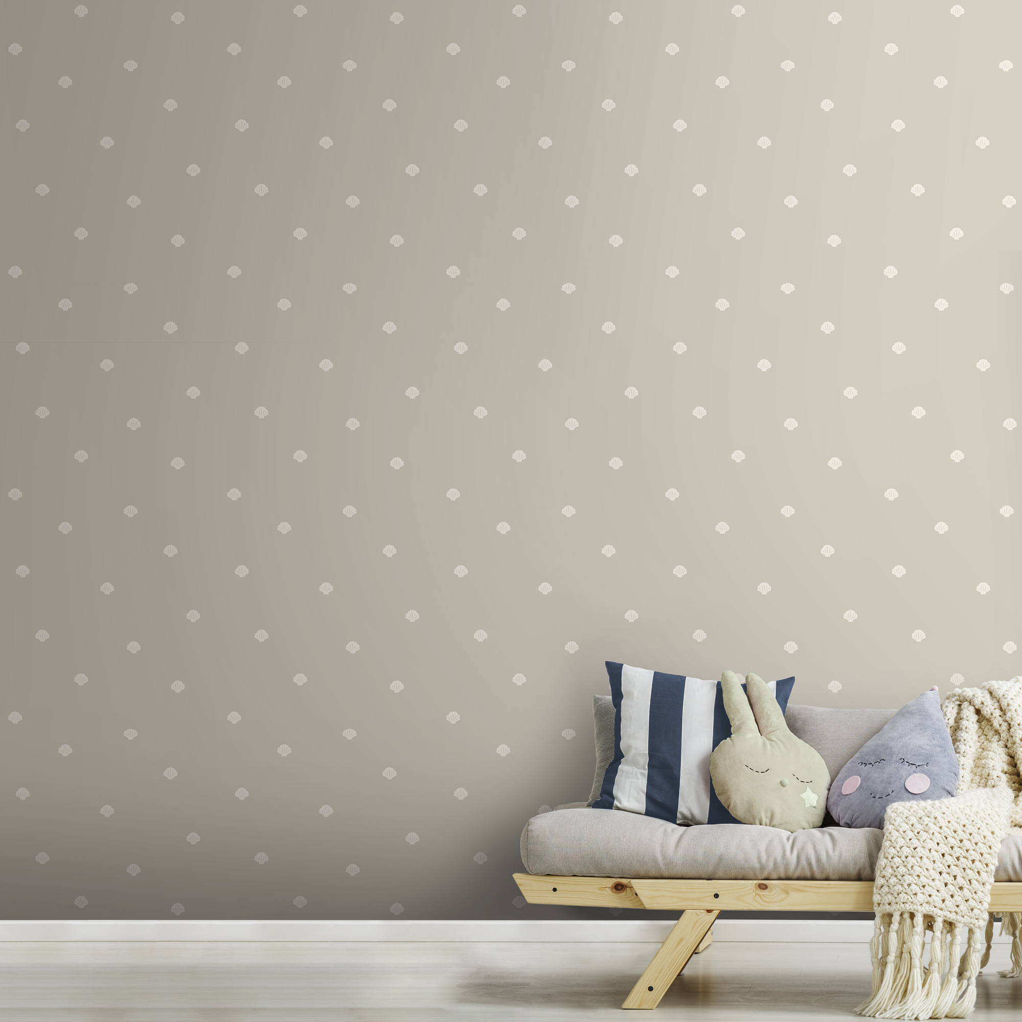 Papier peint Petits coquillages clairs, SUPERFRESCO EASY