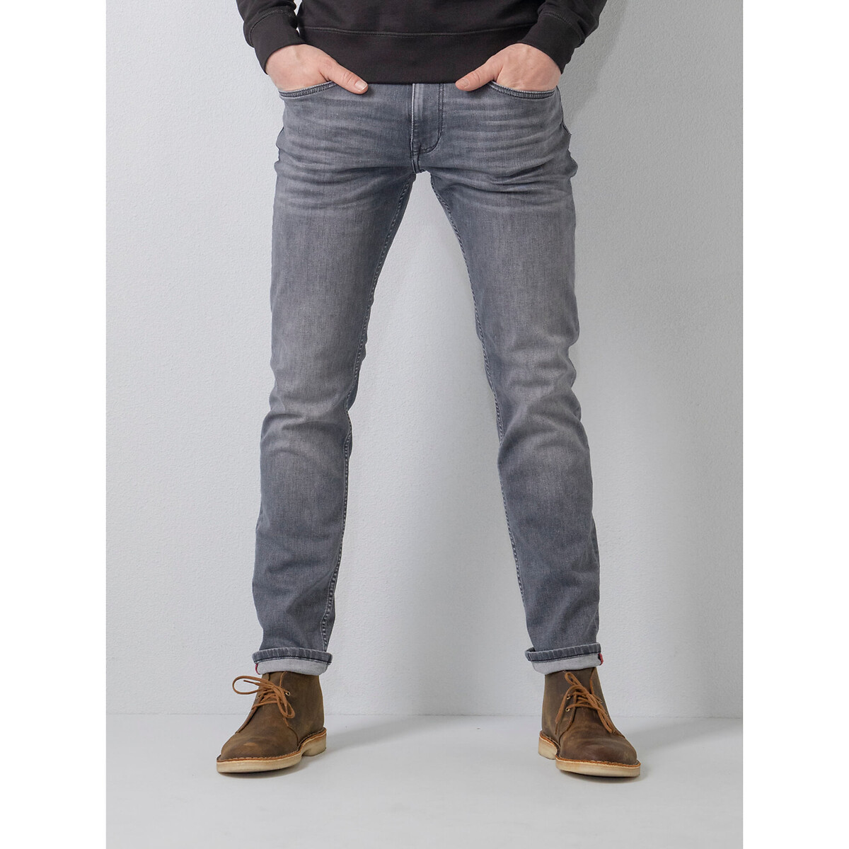 Jean Droit Stretch Cop Copine - Taille 40 - Marine - Été 2017 - Neuf Avec Étiquettes