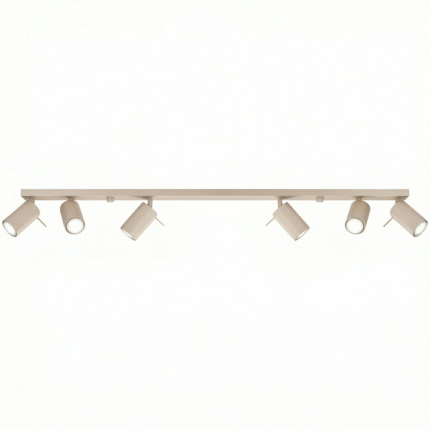 Plafonnier Acier Taupe GU10 6 RING, EDEN