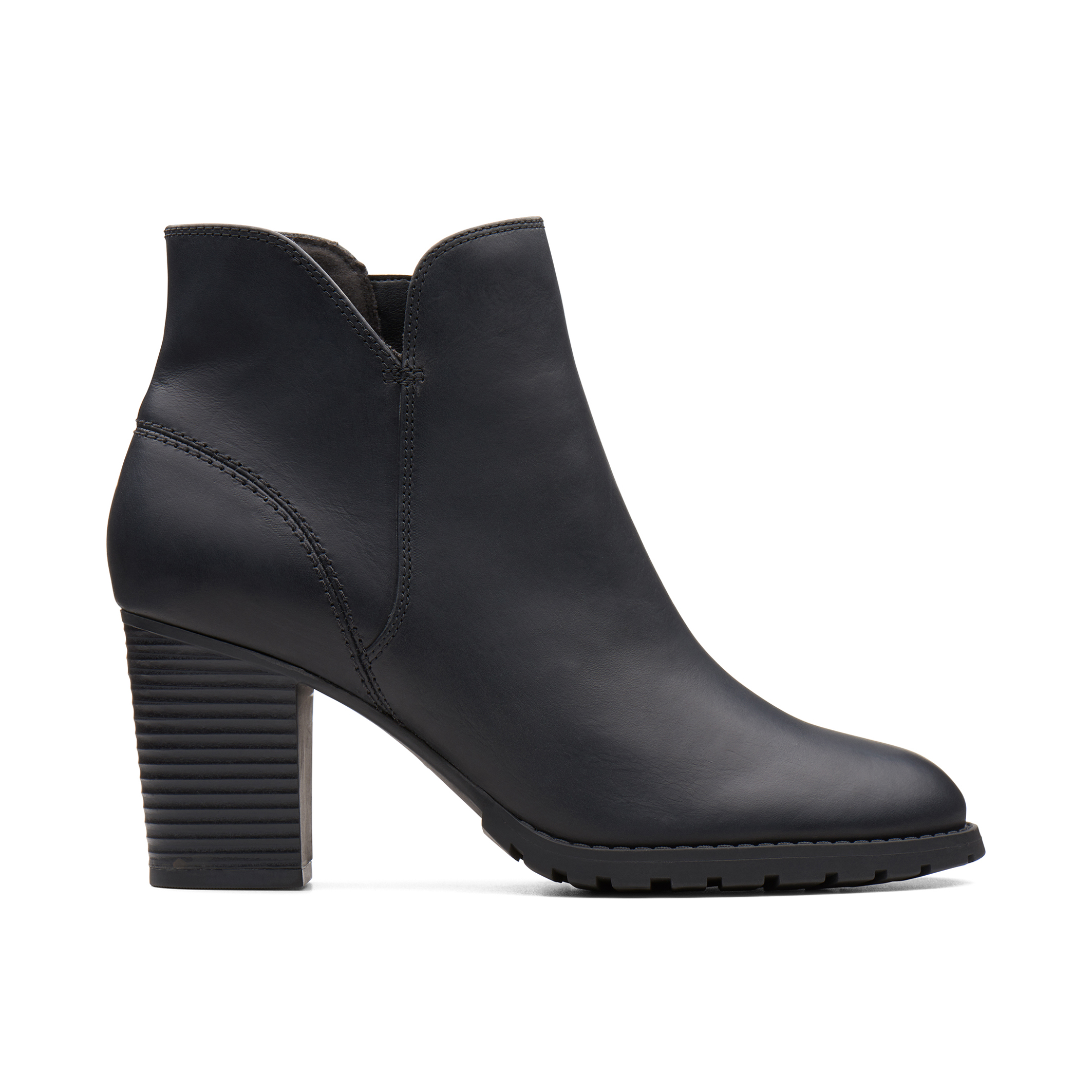 clarks ladies black boots
