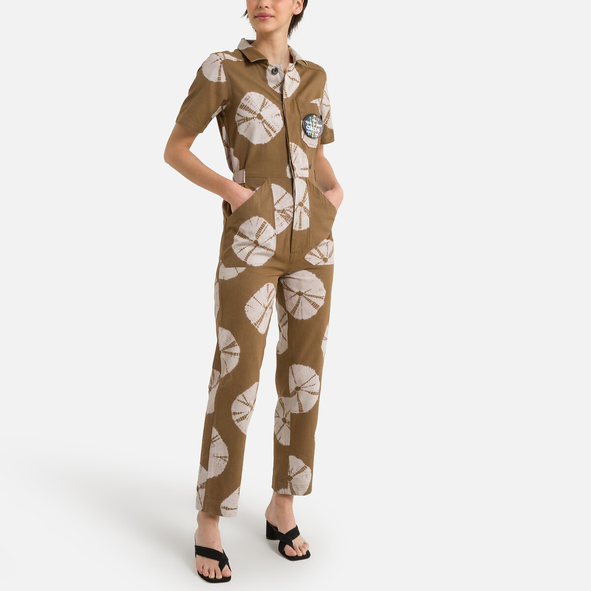 Salopette camouflage psychédélique La Redoute Femme Vêtements Combinaisons & Combishorts Salopettes 
