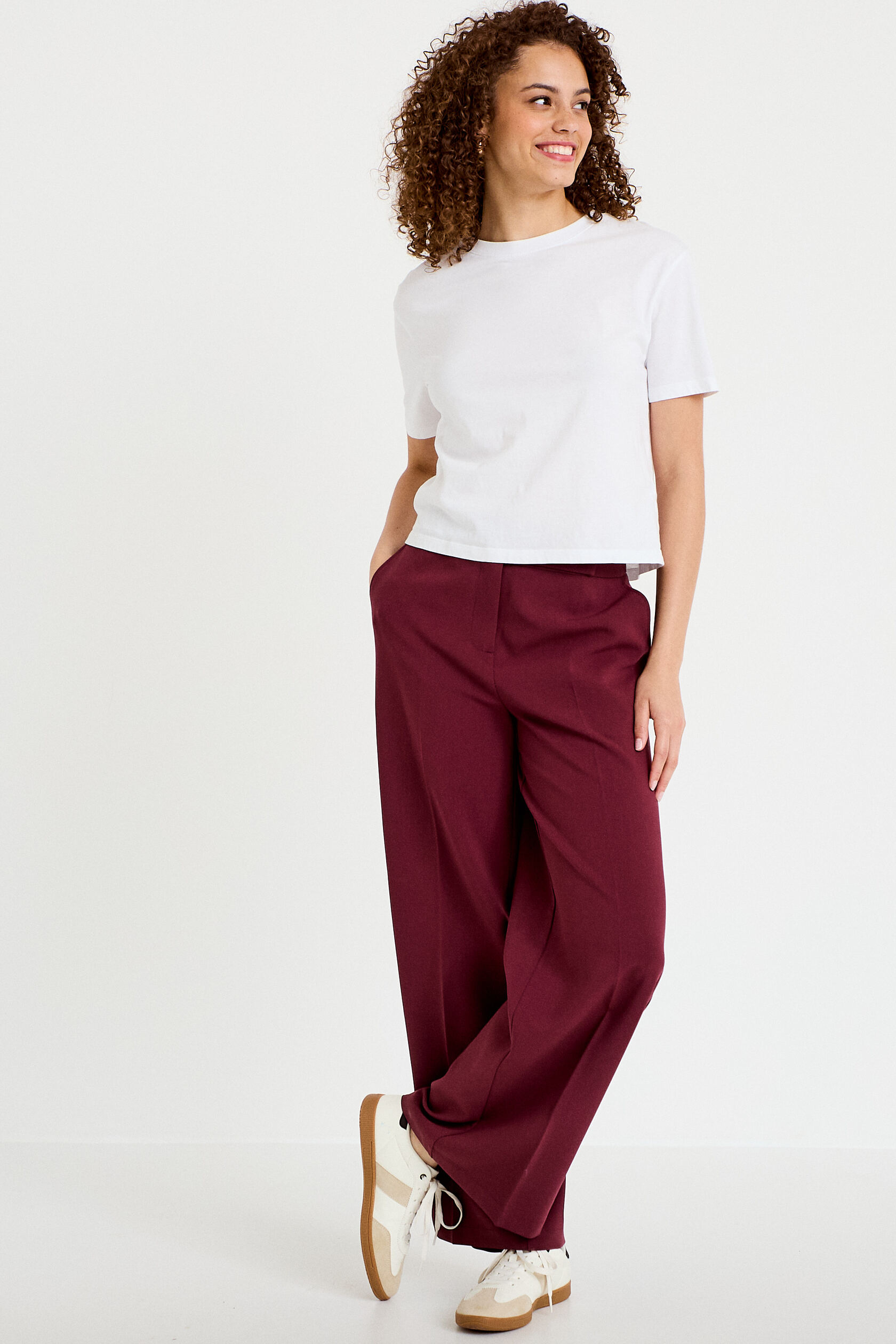 Pantalon city large, CACHE CACHE