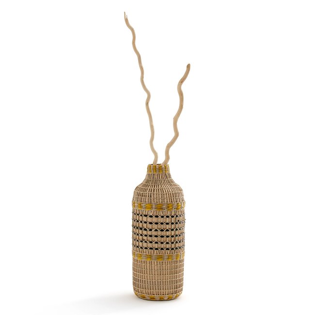 Deko-Vase Plooming aus geflochtenem Bambus, H. 42 cm - LA REDOUTE INTERIEURS