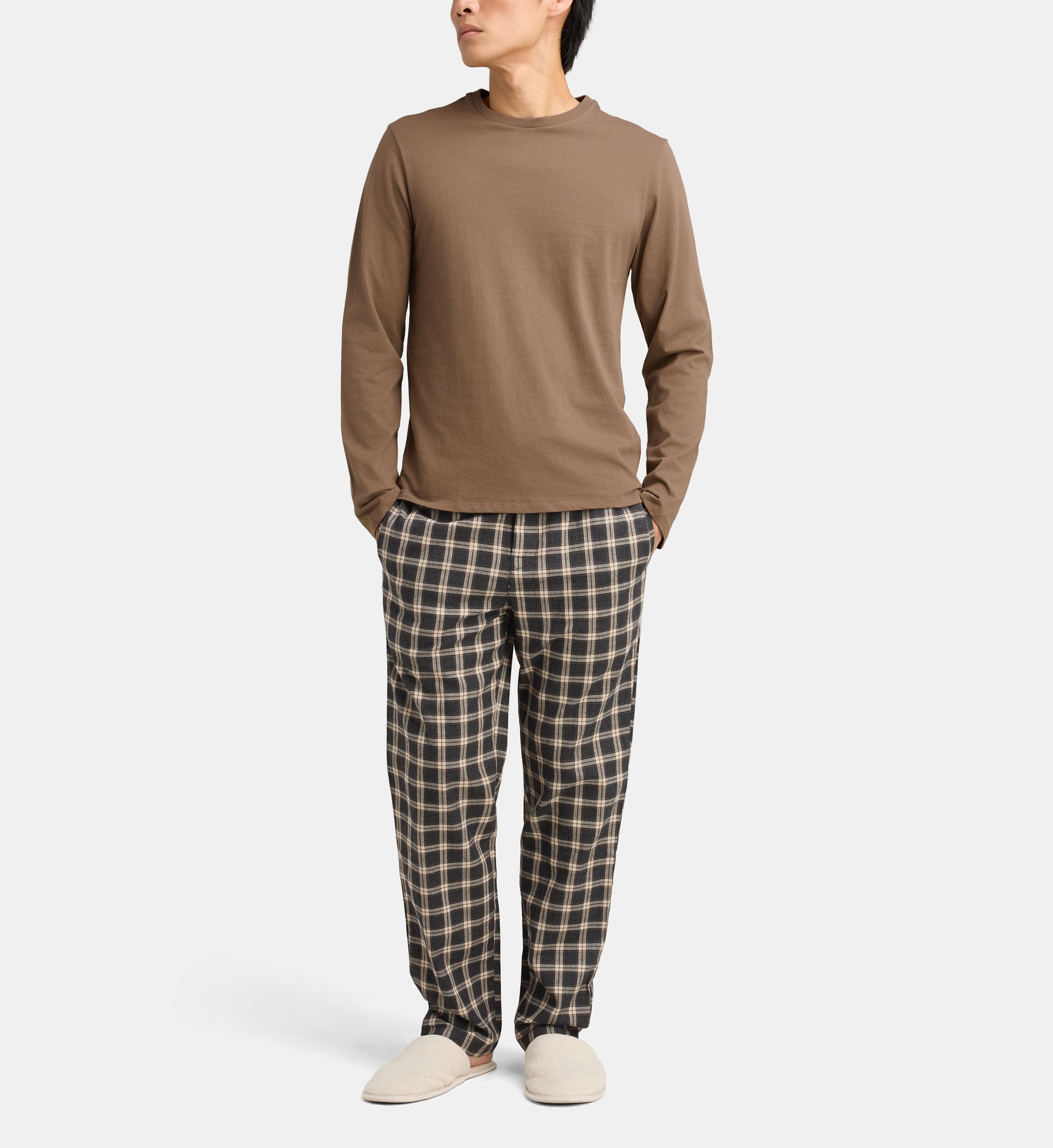 Pyjama long dabiel en coton bio, GALERIES LAFAYETTE