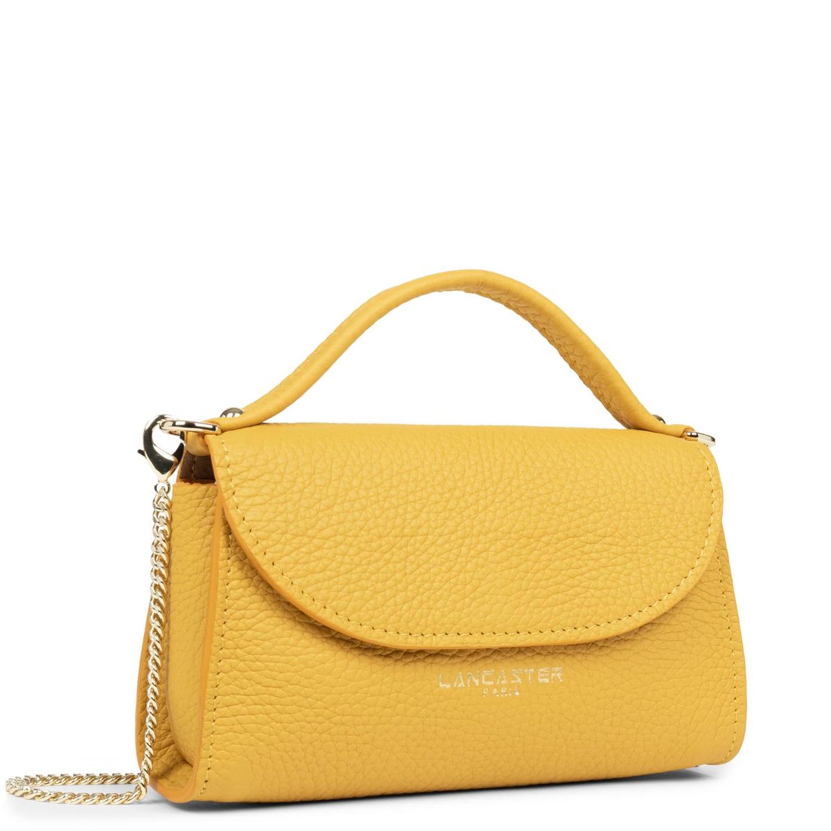 Mini sac main studio mimi moutarde Lancaster La Redoute