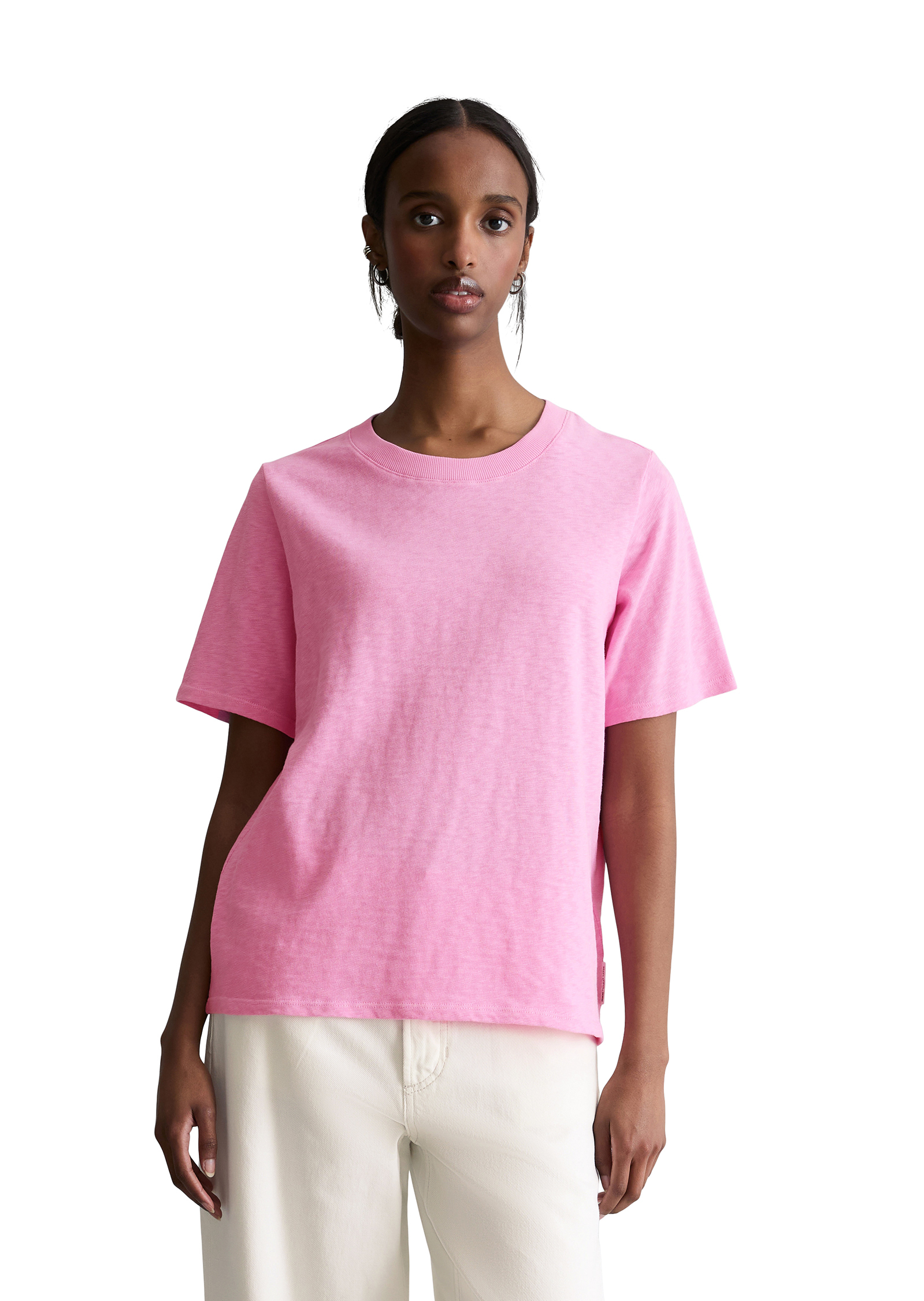 DfC T-shirt en jersey slub loose en coton bio doux, MARC O’POLO DENIM