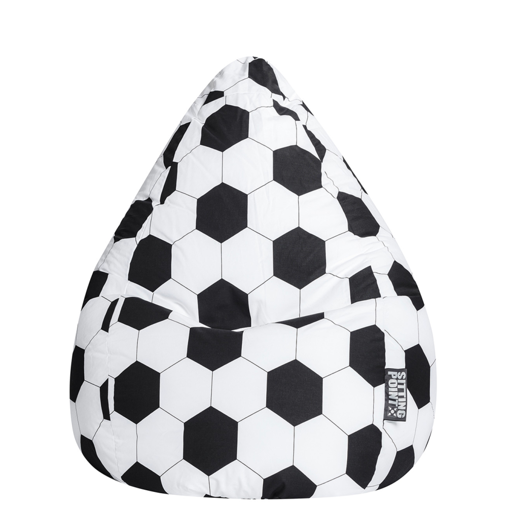 Pouf poire enfant FOOTBALL XL, SITTING POINT