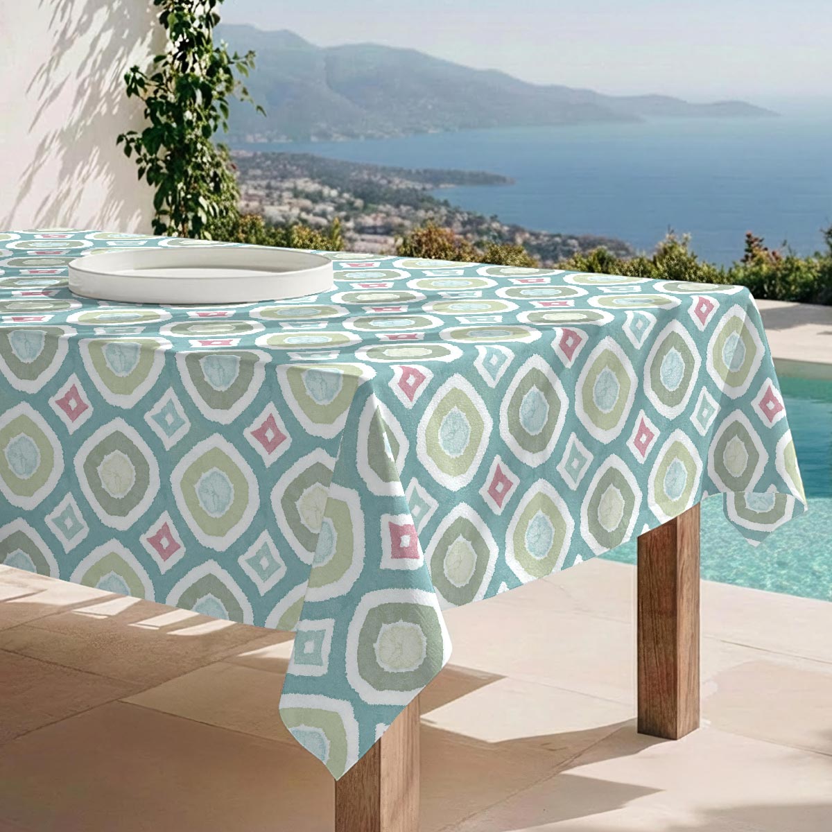 Nappe anti-taches Turqueta - 100% coton -, NAF NAF HOME