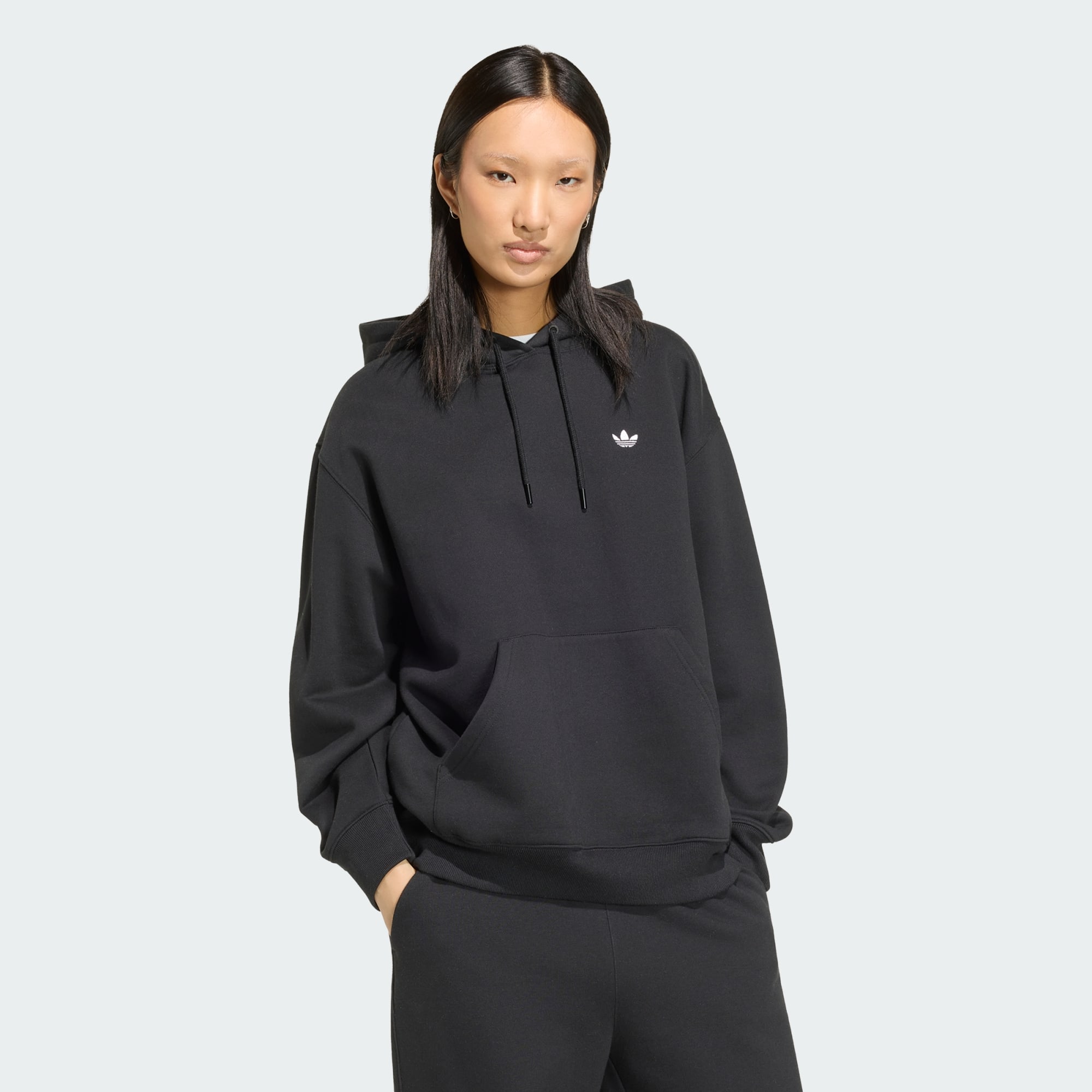 Sweat-Shirt À Capuche En Molleton Essentials Oversize, adidas Originals