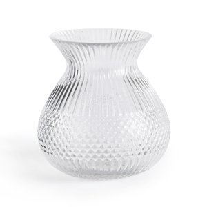 Vase Afa aus geriffeltem Glas, H. 17 cm LA REDOUTE INTERIEURS image
