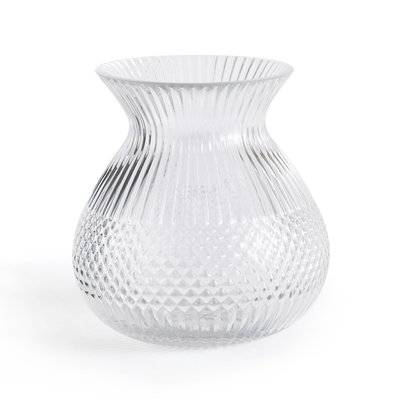Afa 17cm High Textured Glass Vase LA REDOUTE INTERIEURS