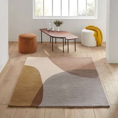 Urbana Graphic Colourful Wool Rug LA REDOUTE INTERIEURS