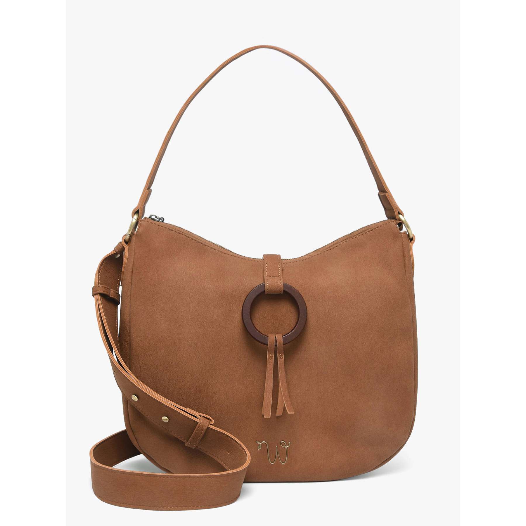 Sac porté épaule Verveine polyurethane, WOOMEN