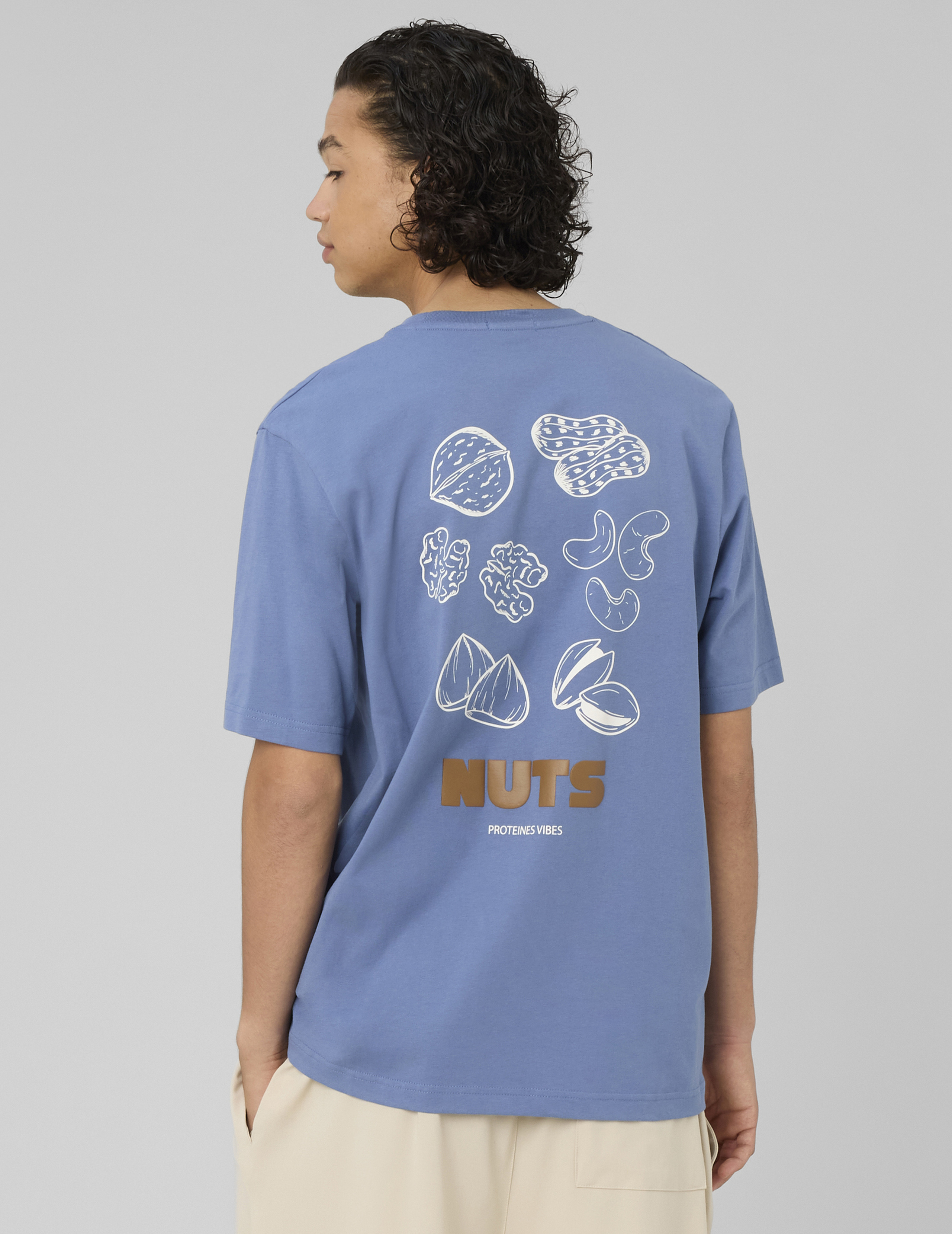 T-shirt imprimé devant / dos, BZB
