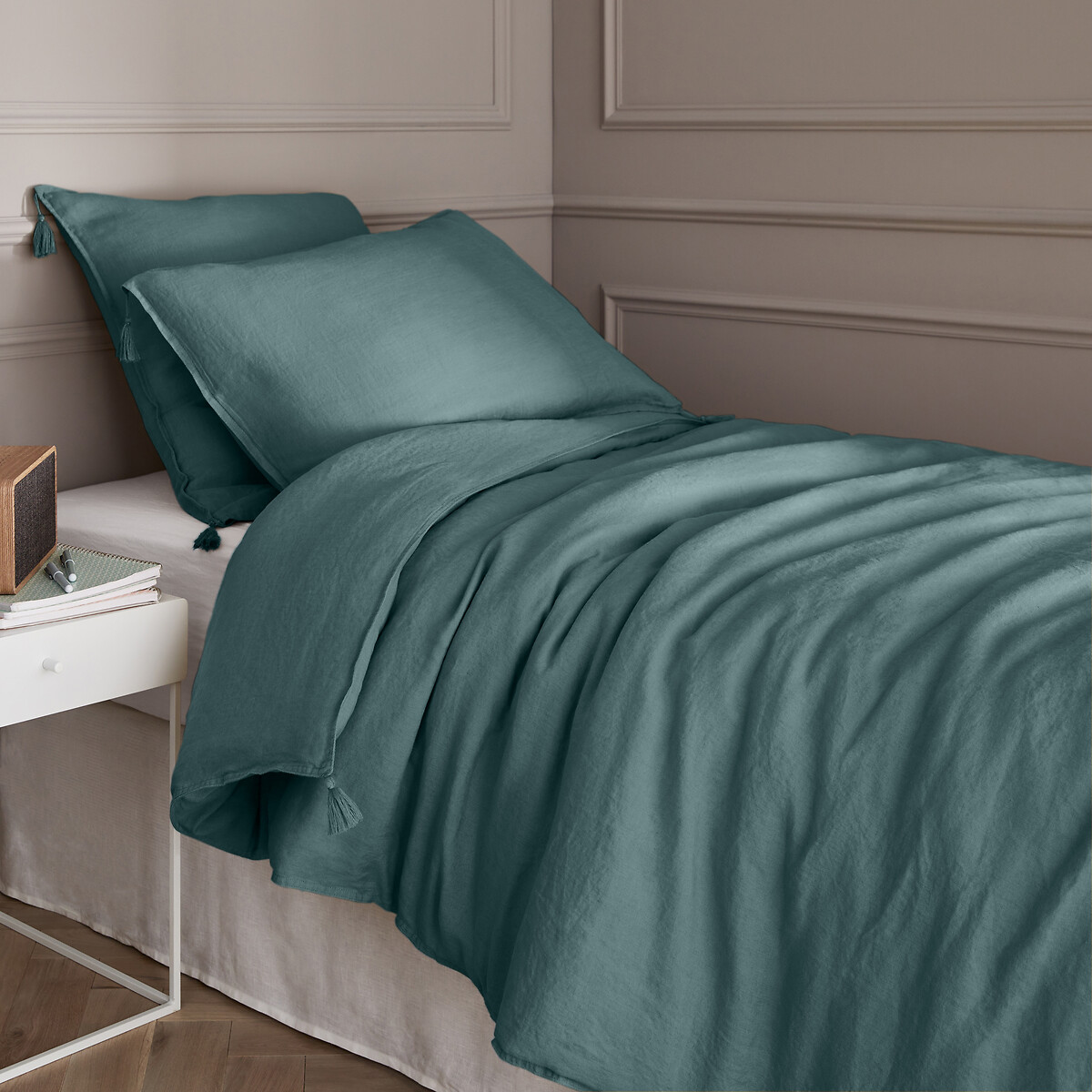 Carly 100% Washed Linen Duvet Cover