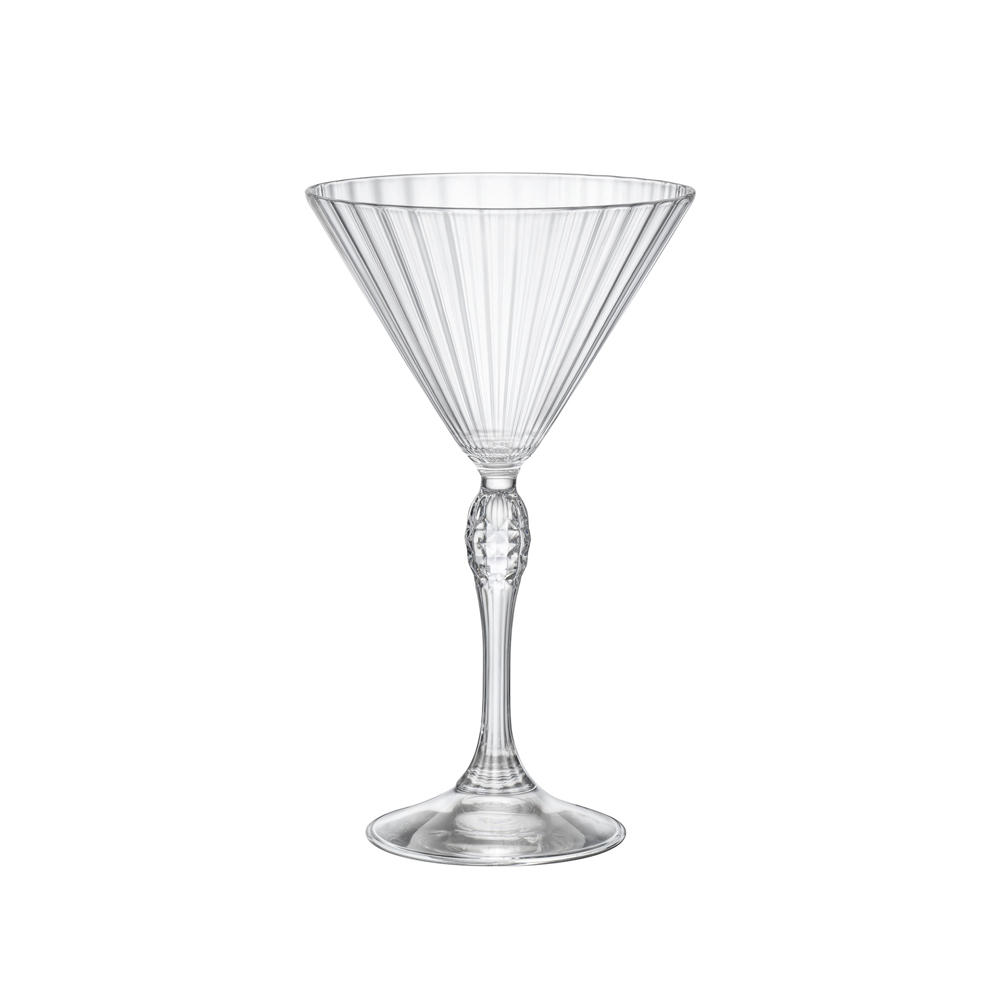Boite de 4 verres martini America 24.5 cl, BORMIOLI