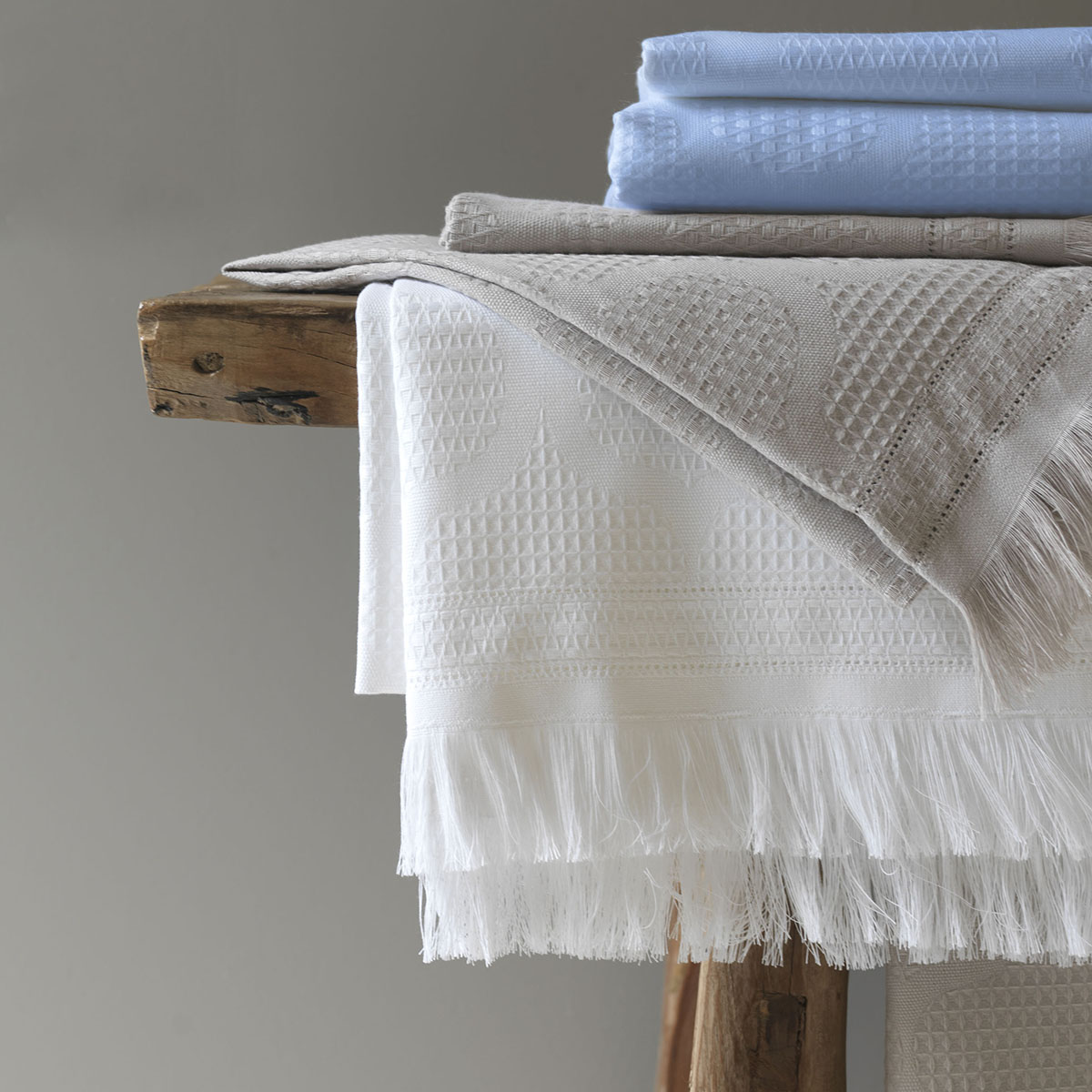 Serviette de bain 210 g/m², HERA, LE JACQUARD FRANCAIS