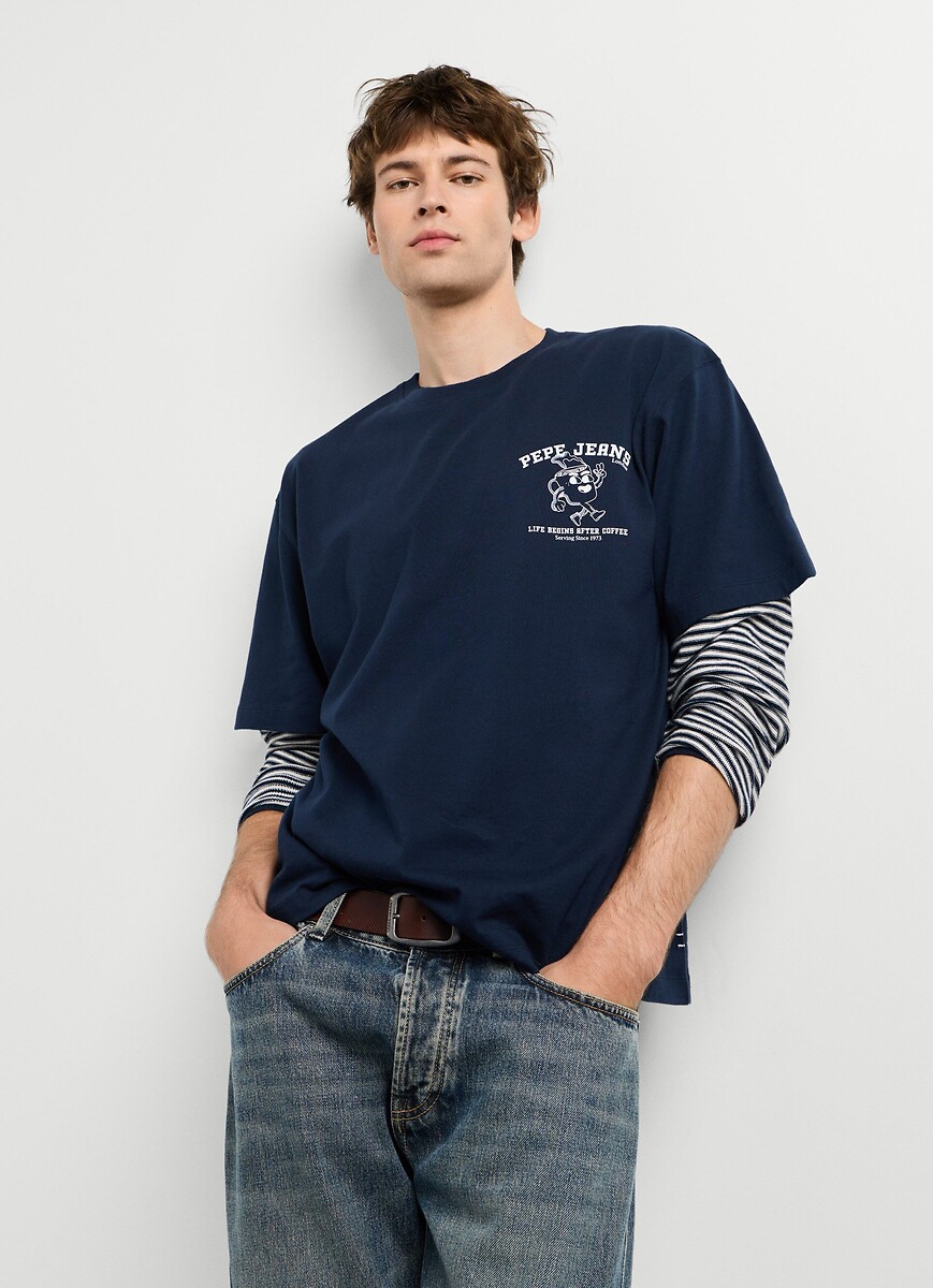 T-shirt manches courtes, COFFET, PEPE JEANS