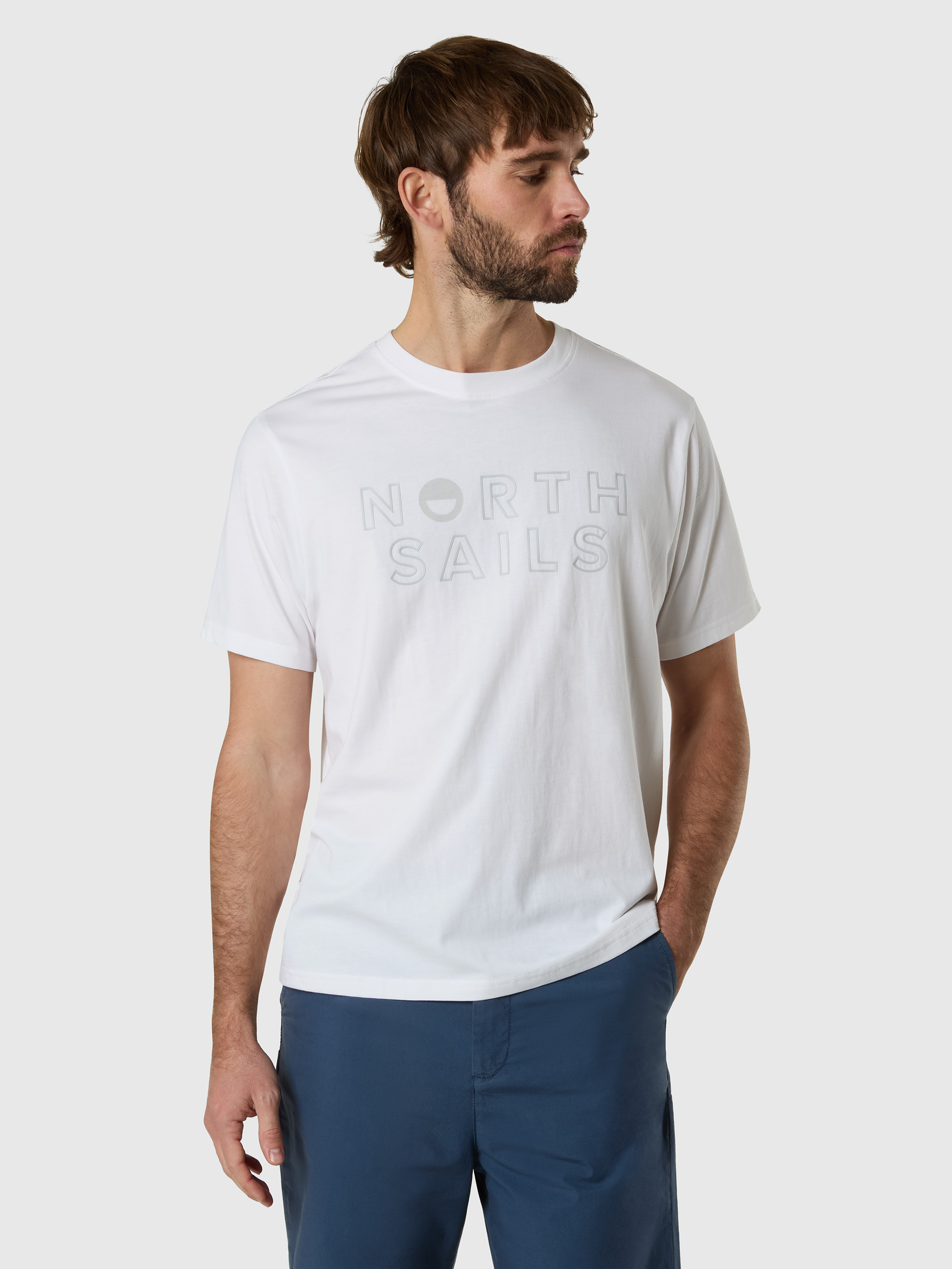 T-shirt avec imprimé North Sails, NORTH SAILS