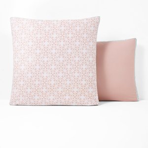 Yucatan Geometric 100% Cotton Pillowcase LA REDOUTE INTERIEURS image