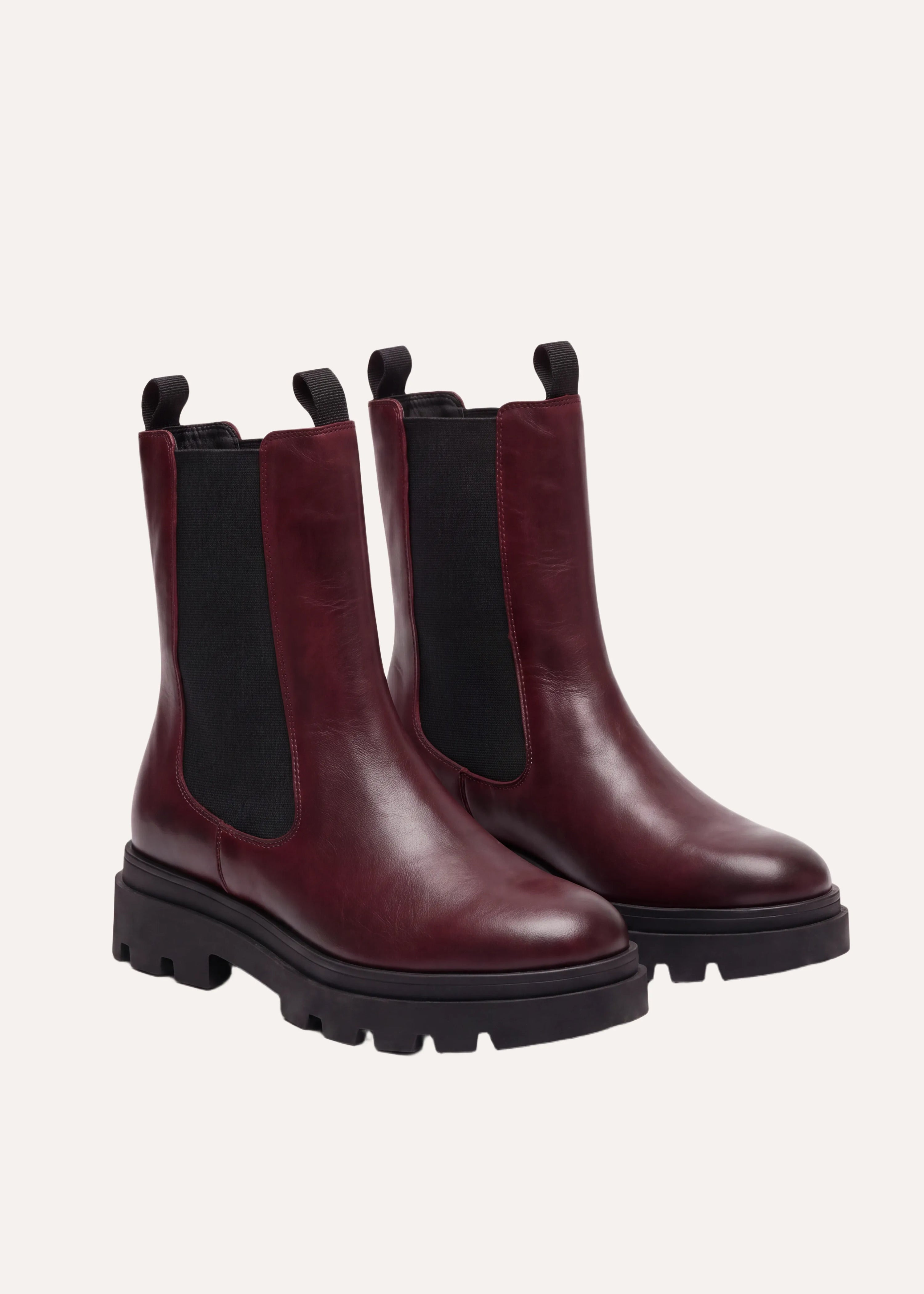 Bottines chelsea en cuir, LA FEE MARABOUTEE