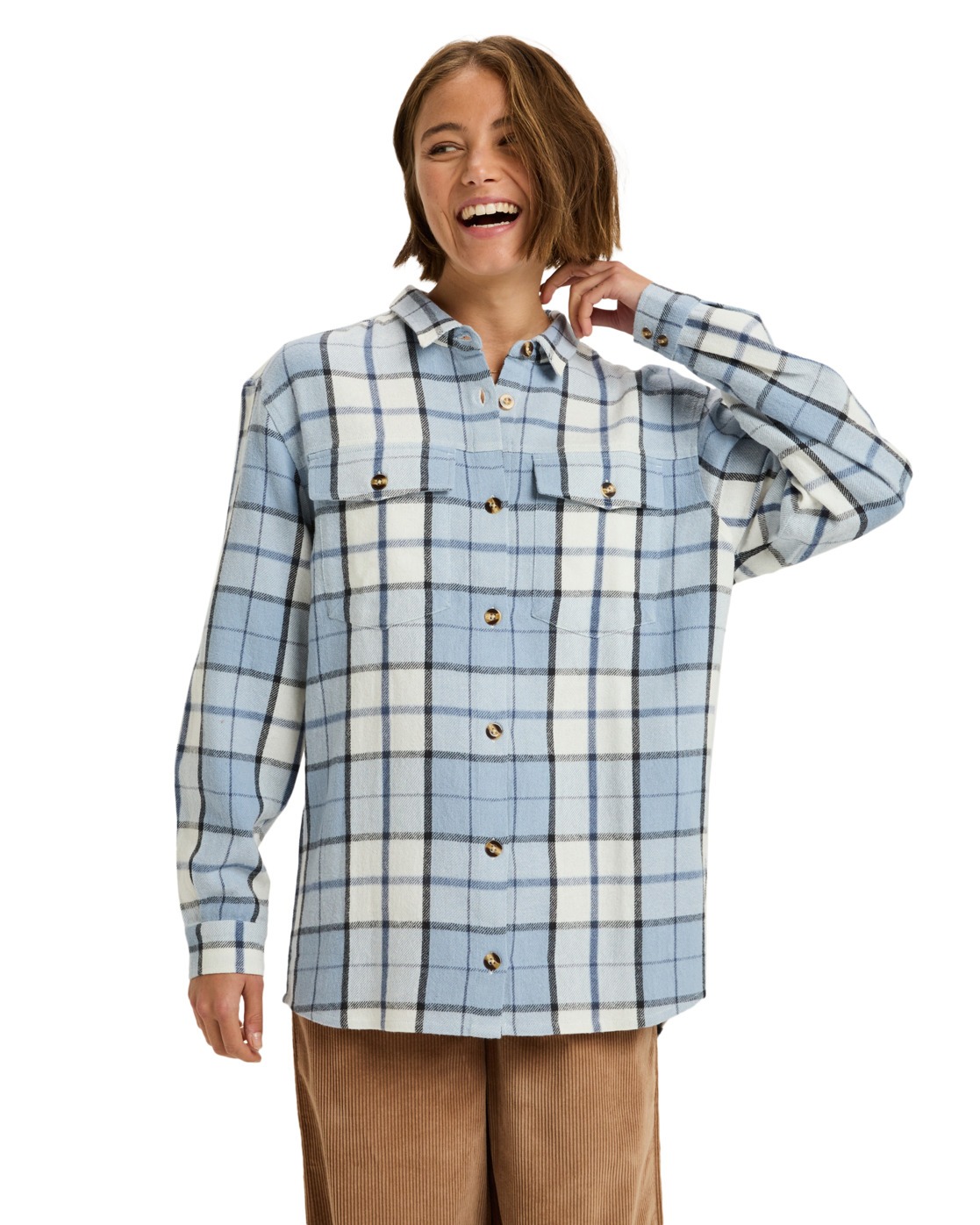 Chemise manches longues LET IT GO FLANNEL., ROXY