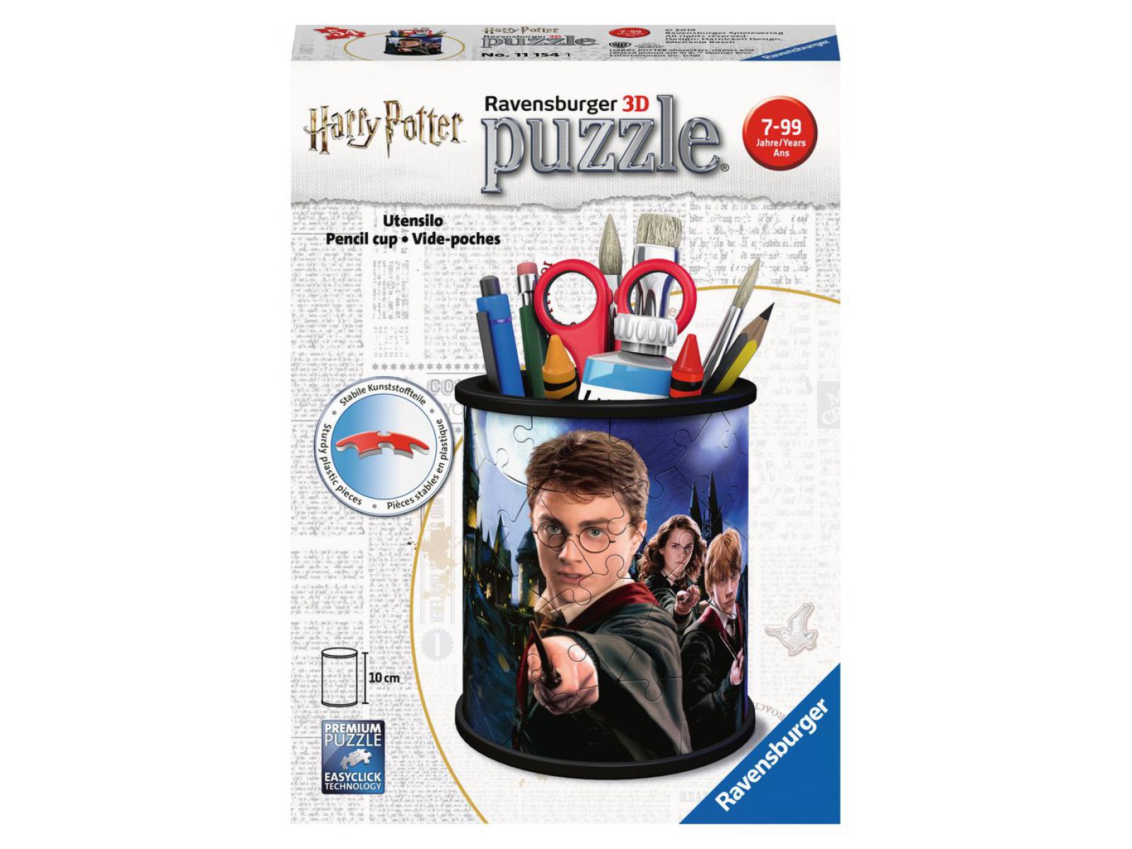 Puzzle 3D Pot à crayons - Harry Potter, RAVENSBURGER