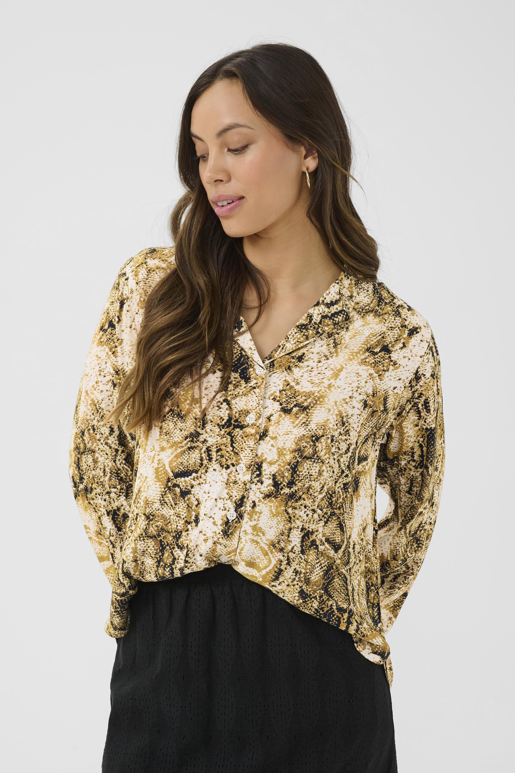 Chemise à manches longues, CREAM