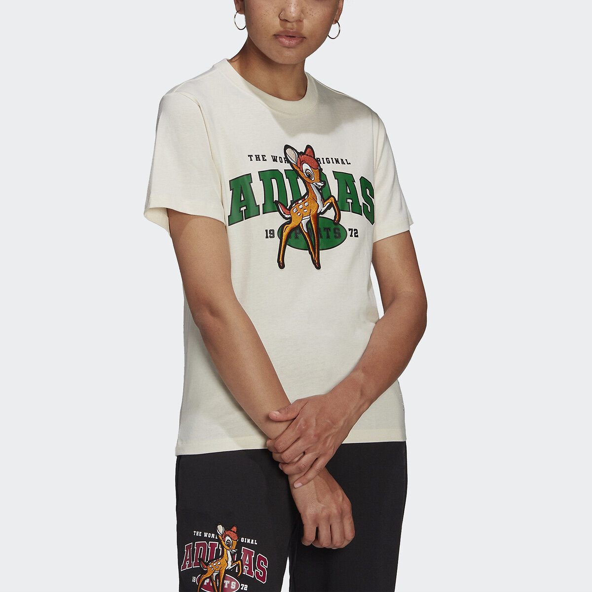 Bambi t-shirt in undyed organic cotton 