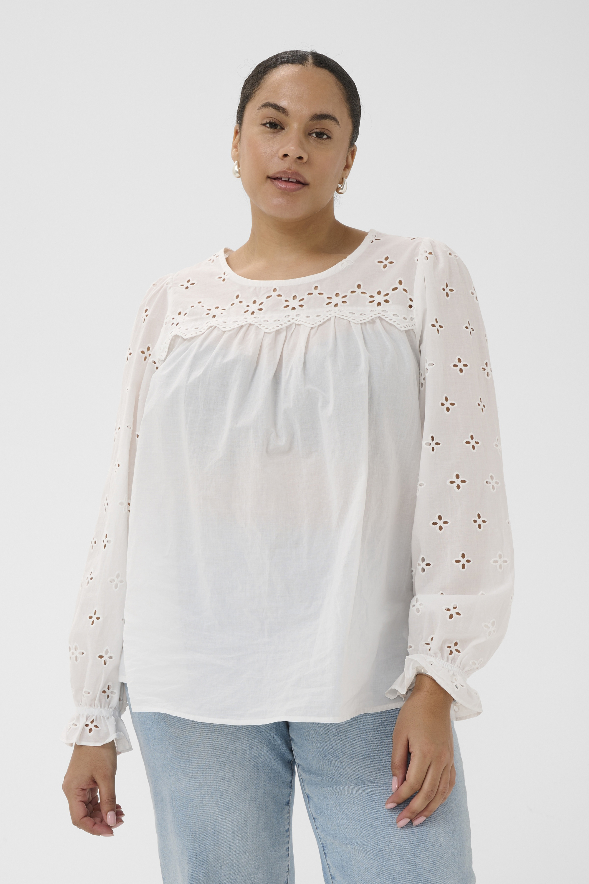 Blouse à manches longues, KAFFE CURVE