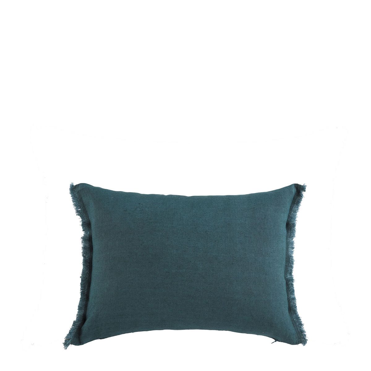 Housse de coussin en lin, BLANC D’IVOIRE