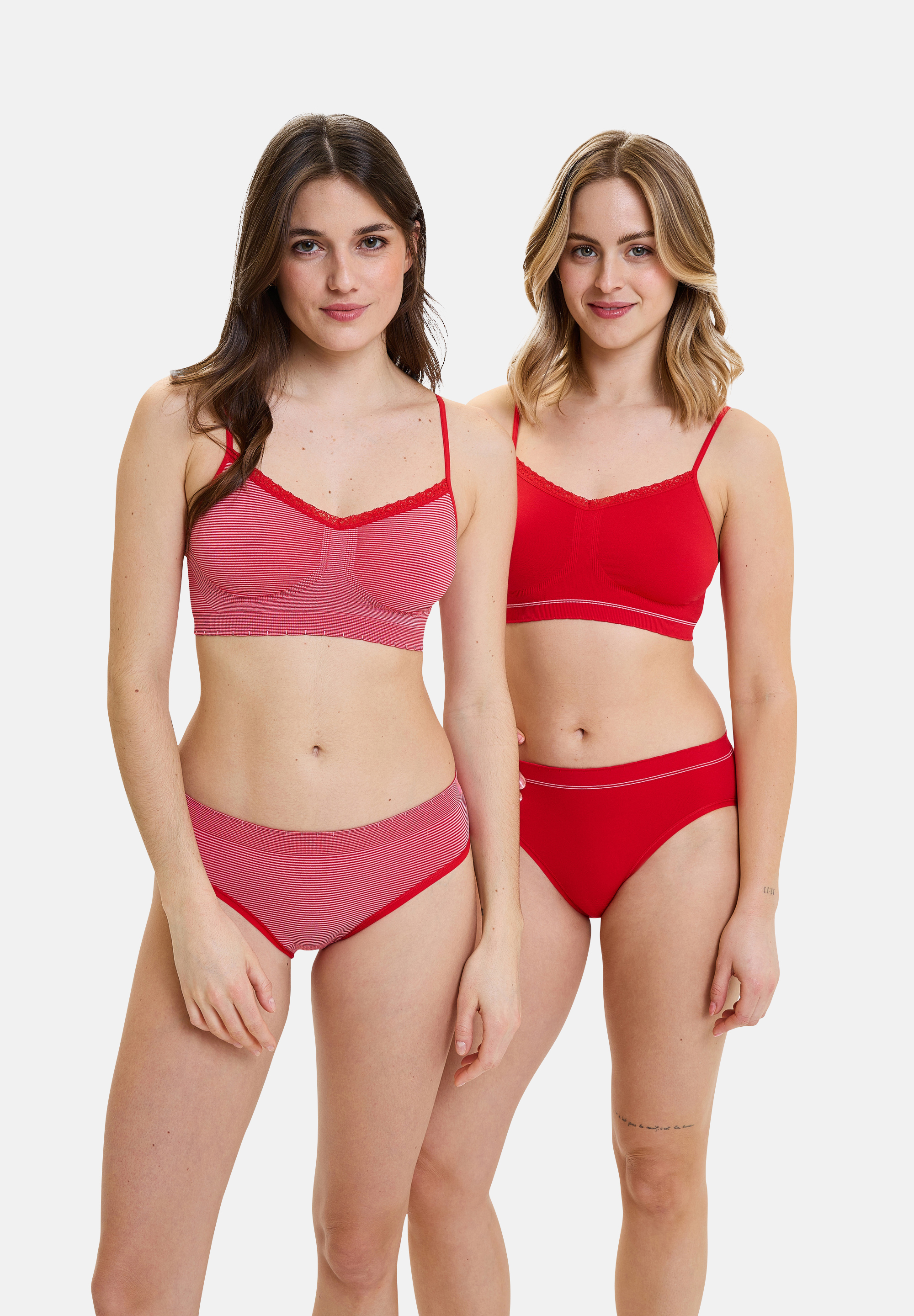 Billet Doux Lot De 2 Slips Zen Attitude Orange - Confort Ultra Doux Sans Coutures
