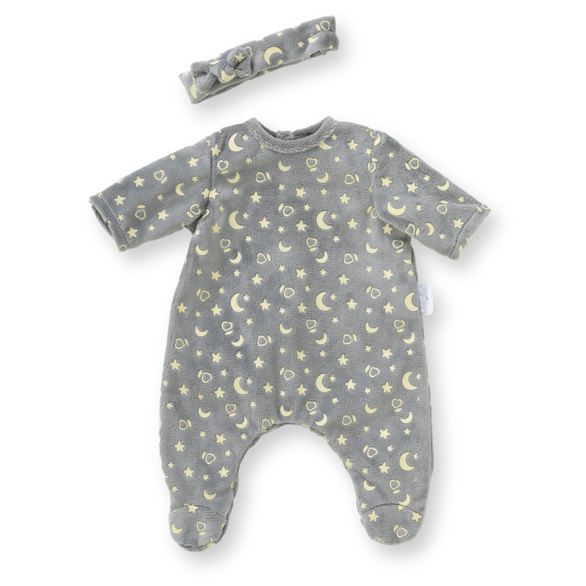 Pyjama Brille dans la Nuit & Bandeau pour poupon 36 cm, COROLLE