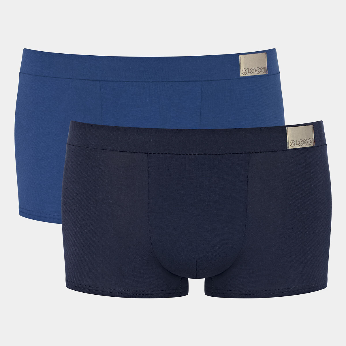 Confezione Da 4 Boxer Uomo In Cotone Biologico Con Apertura - ALBERO NATUR, Morbido Jersey (95% Cotone Bio, 5% Elastan) Certificato GOTS
