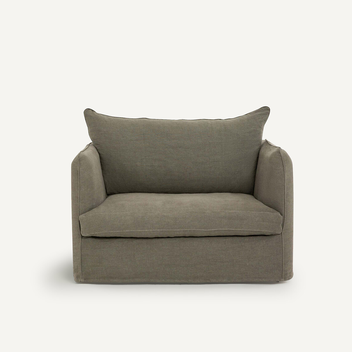 Poltrona XL in lino stonewashed, Neo Chiquito, AM.PM
